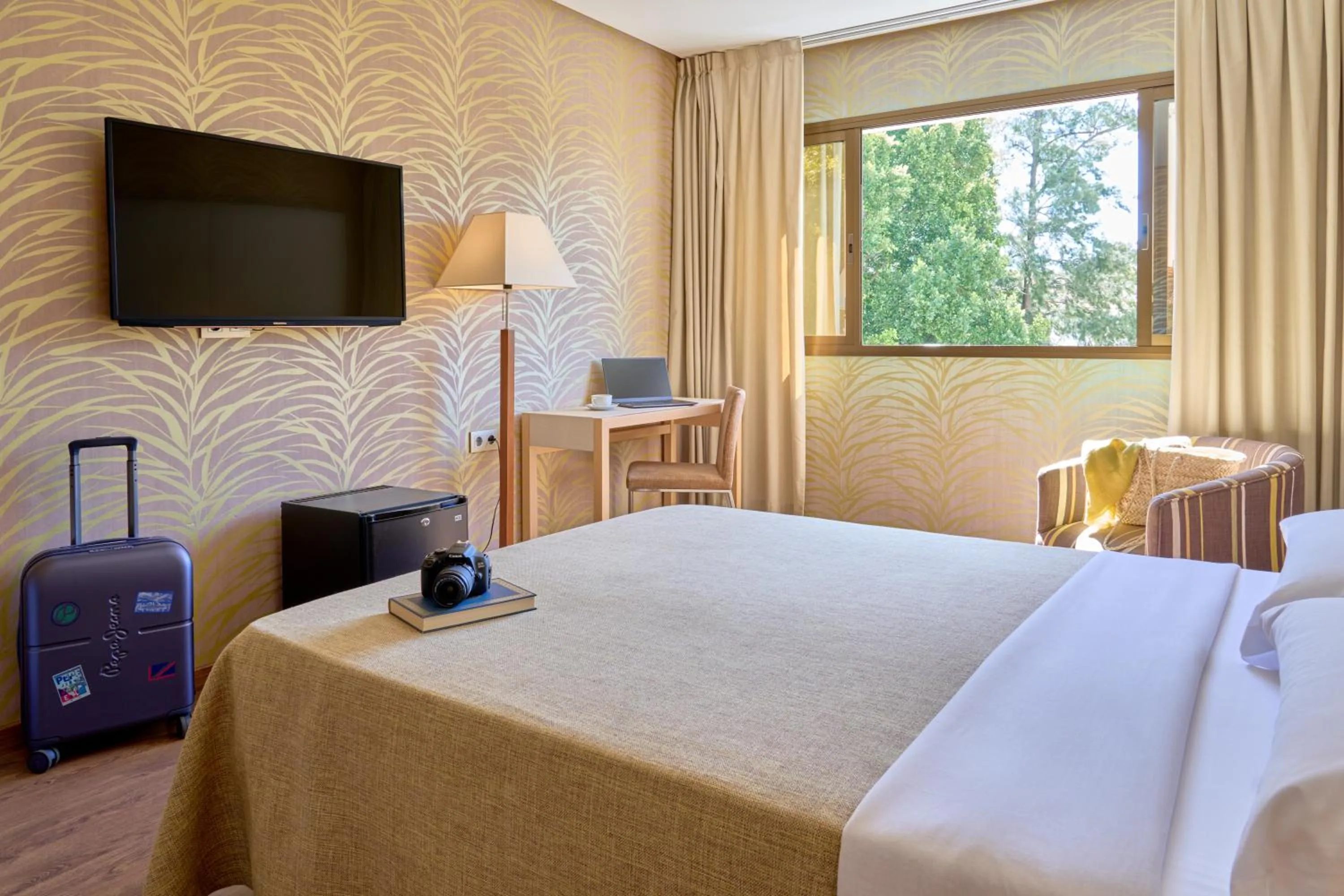 TV and multimedia, Bed in Hotel Macià Doñana