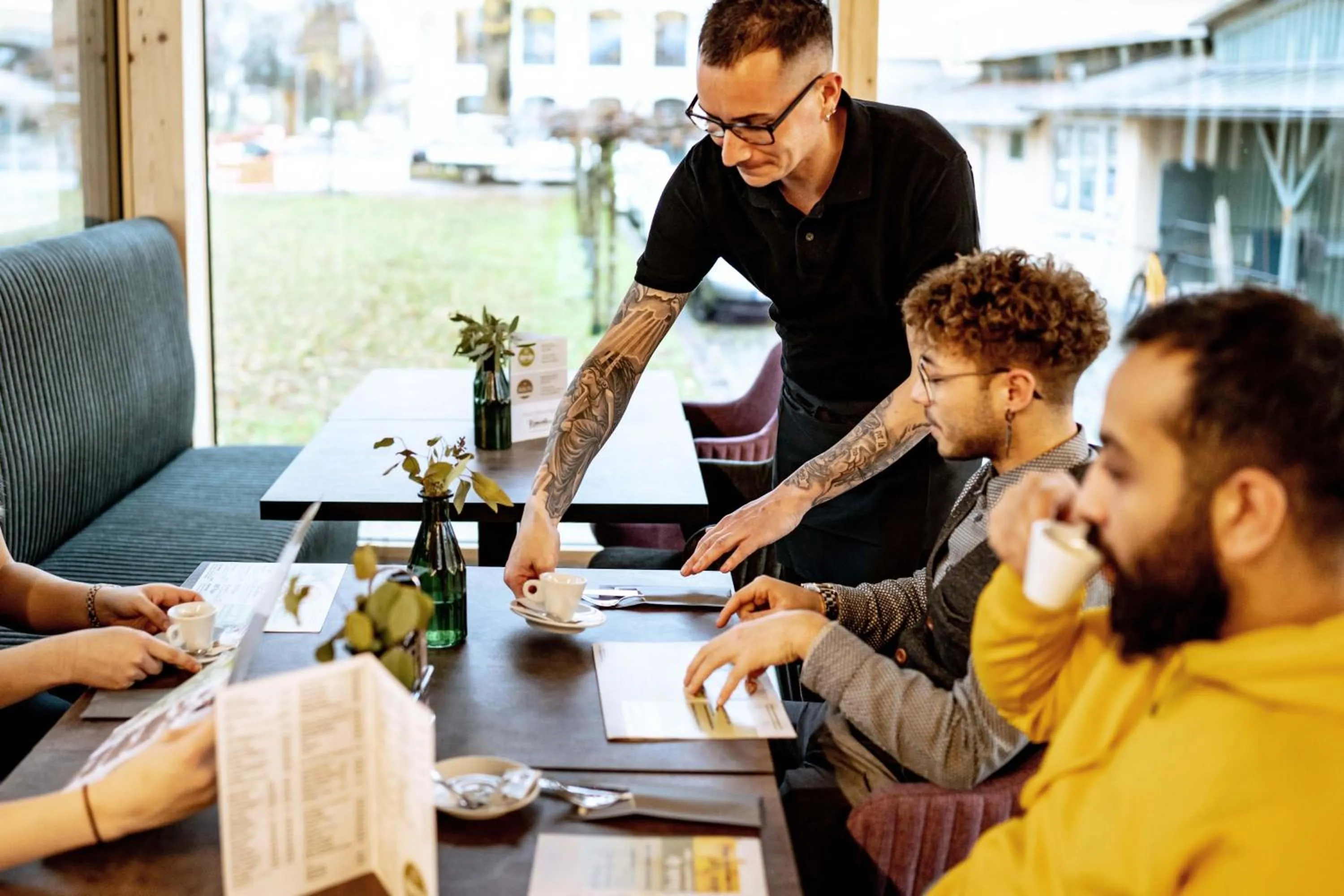 Restaurant/places to eat in Reos Hotel Wangen