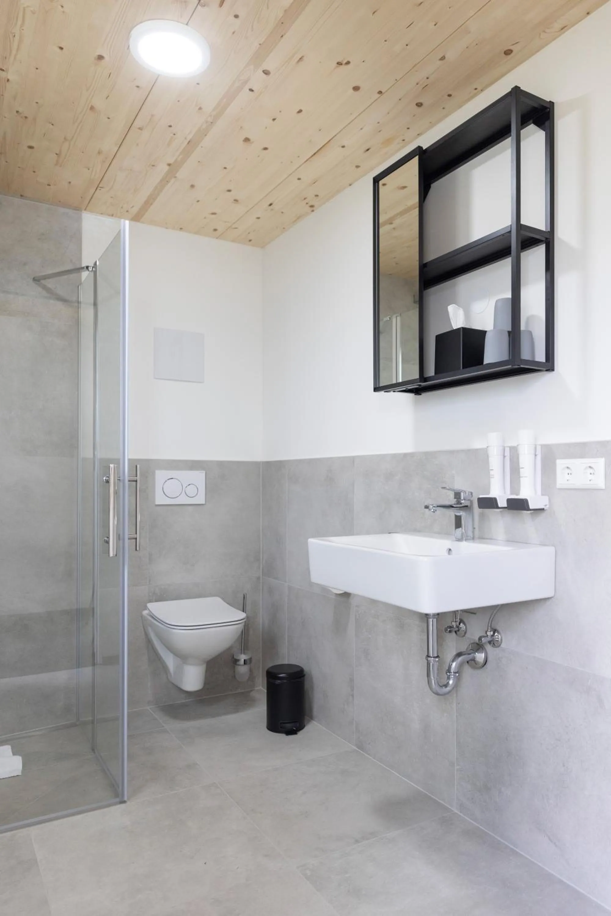 Shower in Reos Hotel Wangen