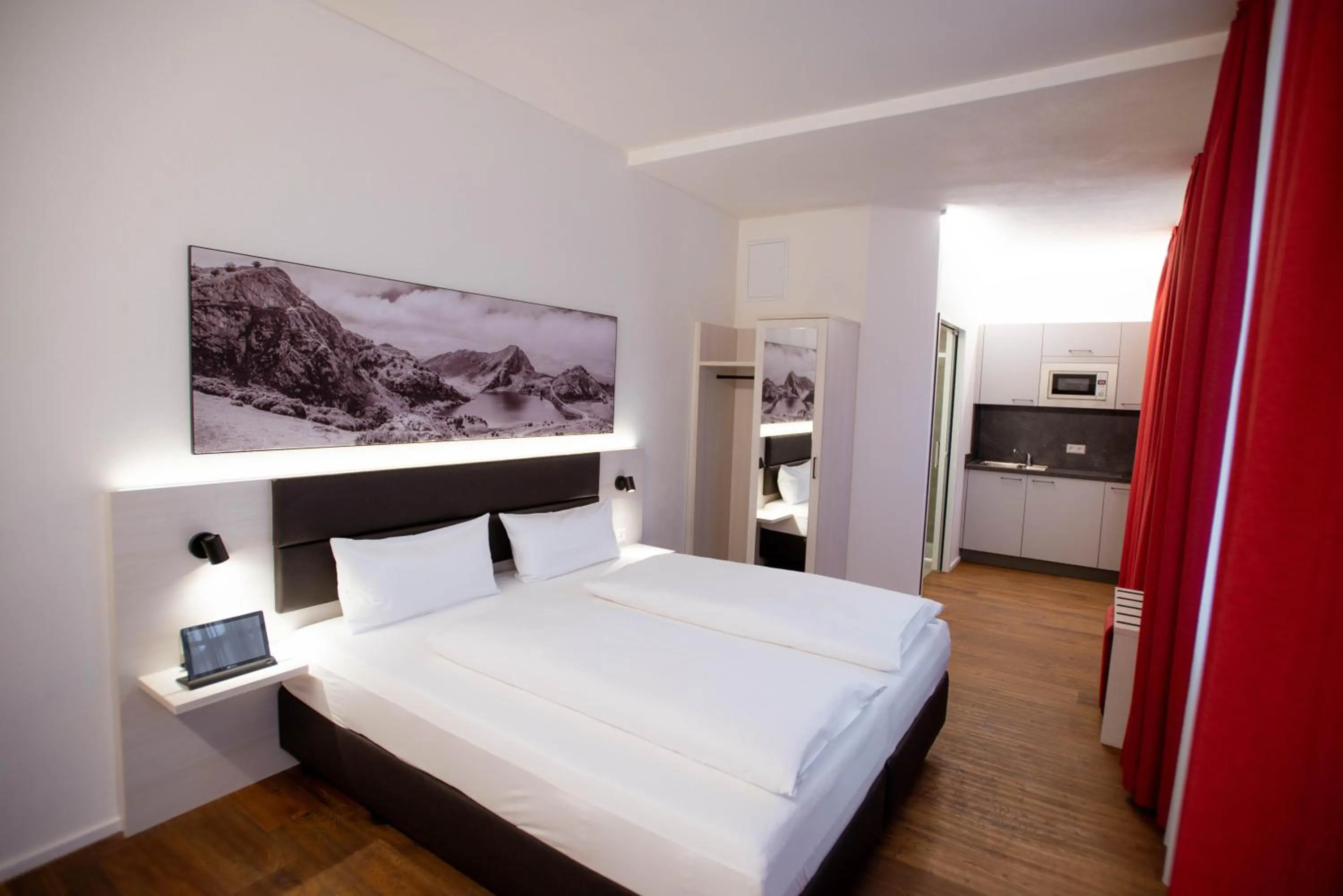 Bed in Reos Hotel Wangen