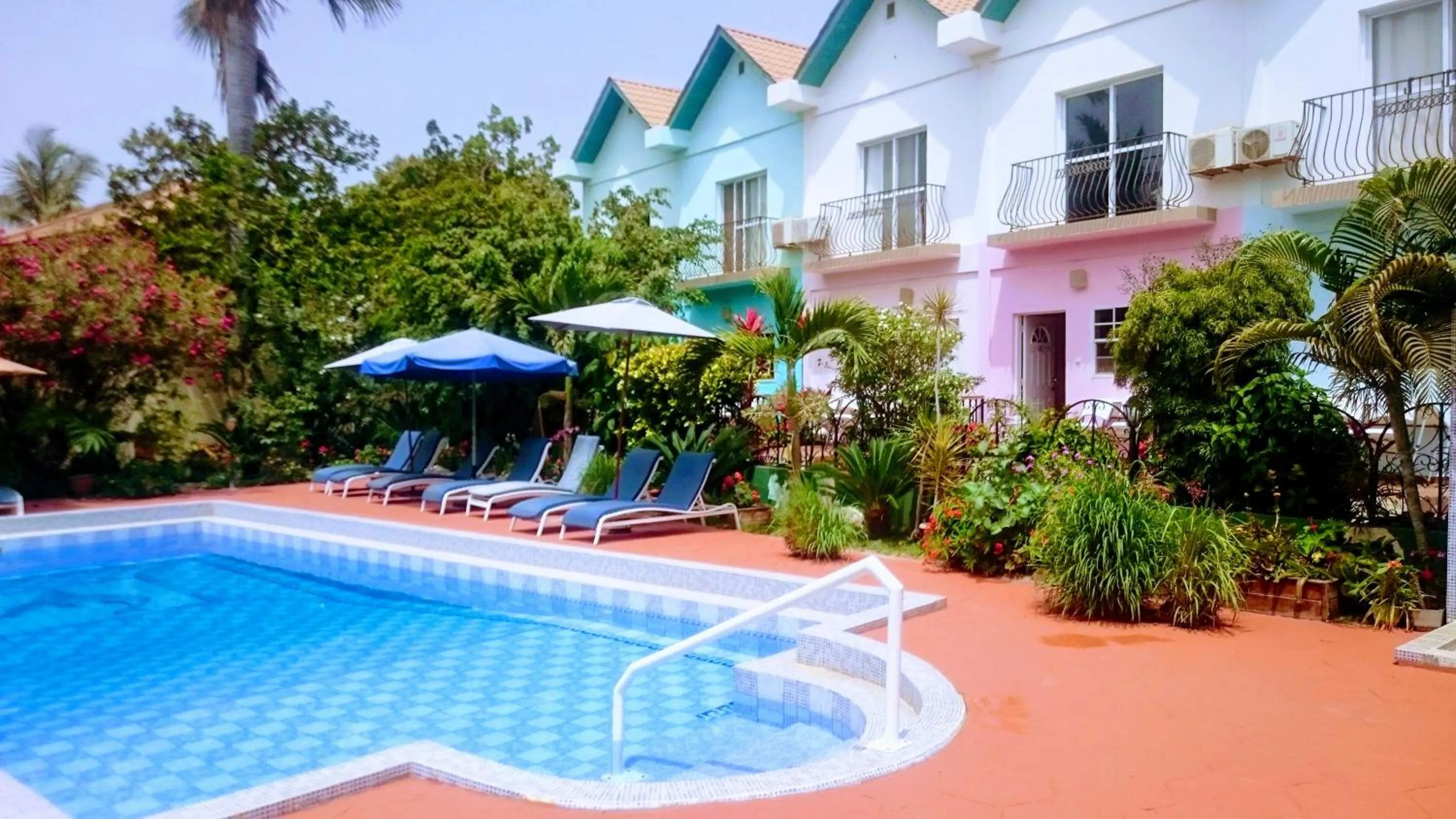 Pool view in Riyan Apartment