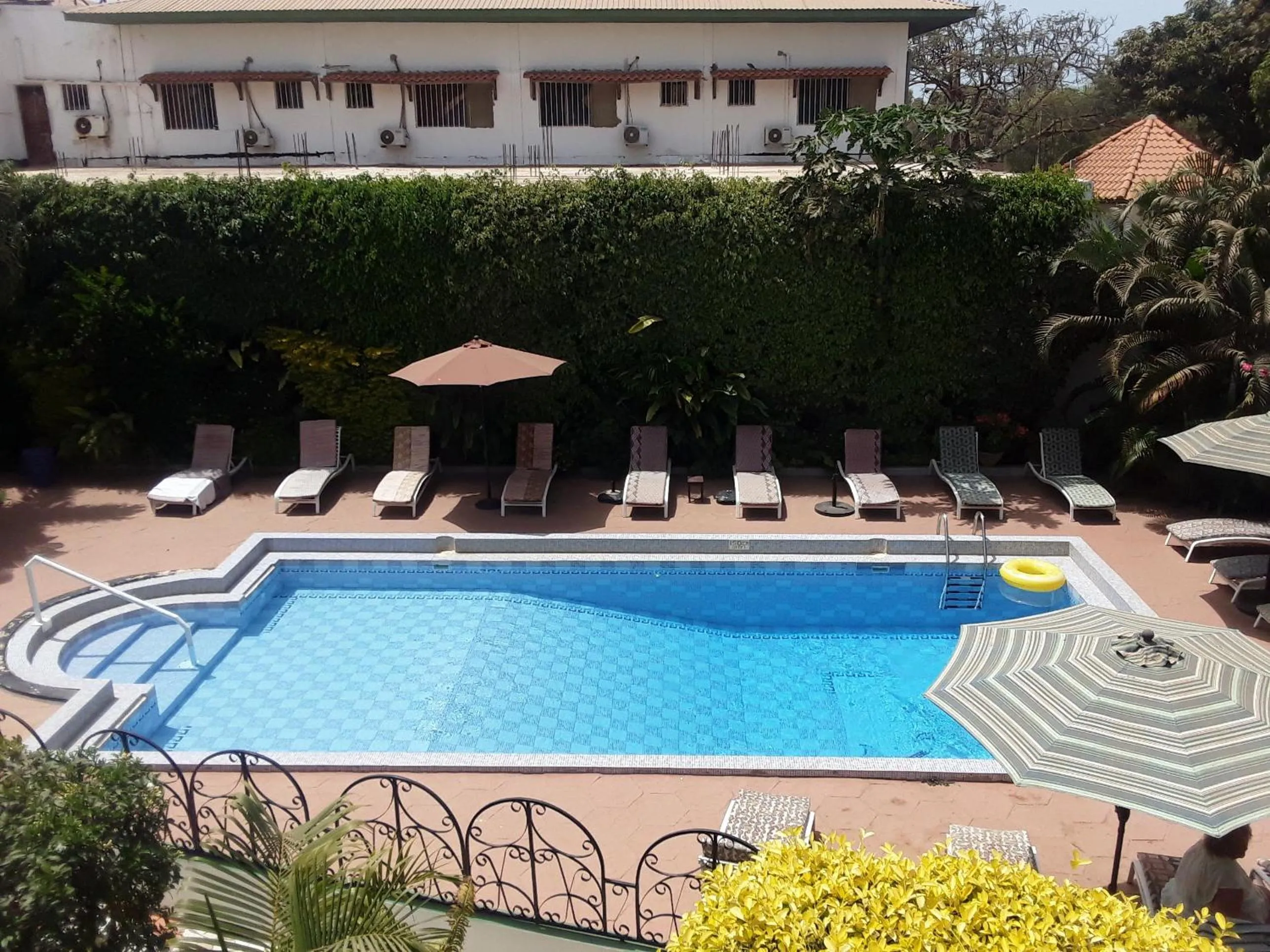 Swimming pool in Riyan Apartment