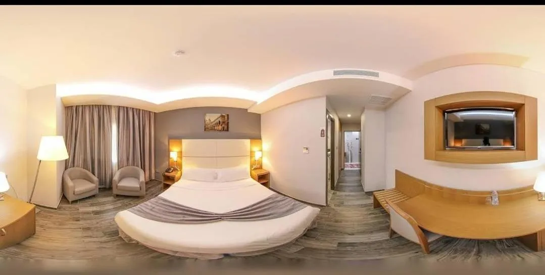 Bed in El Ghanami Hotel