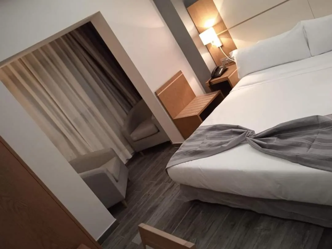 Bed in El Ghanami Hotel