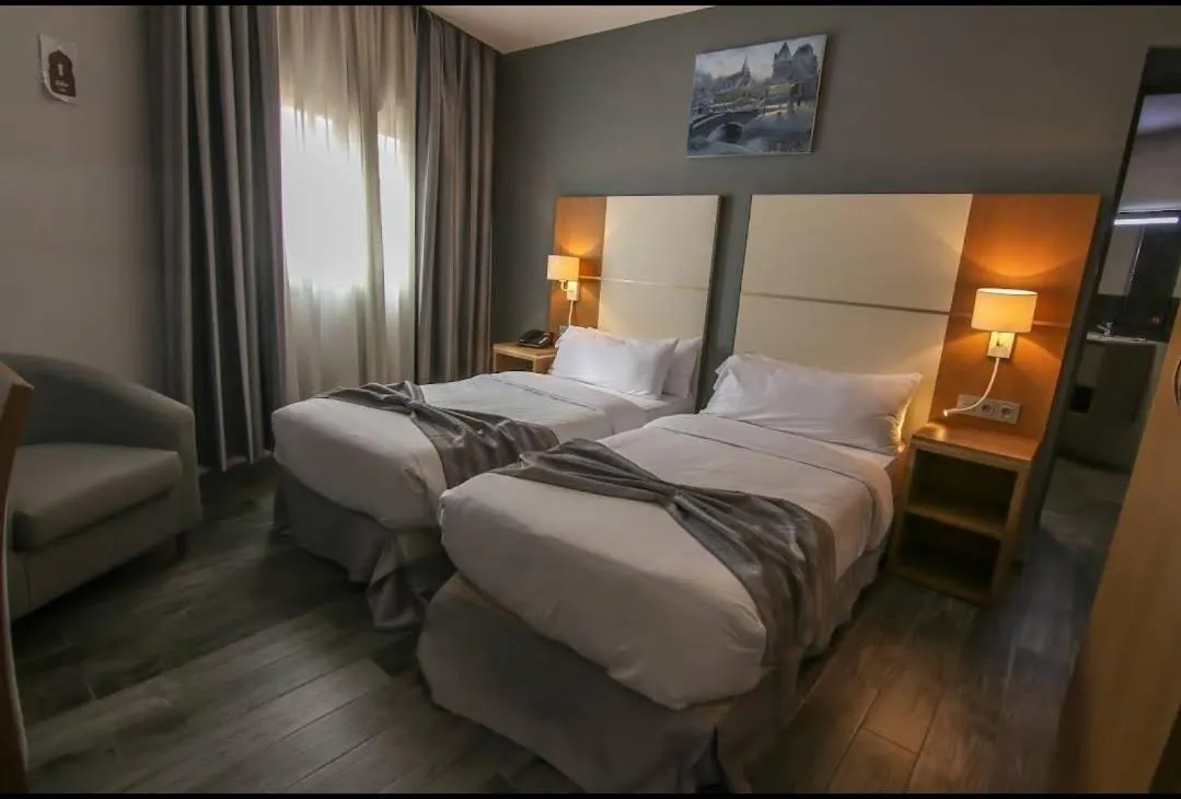 Bed in El Ghanami Hotel