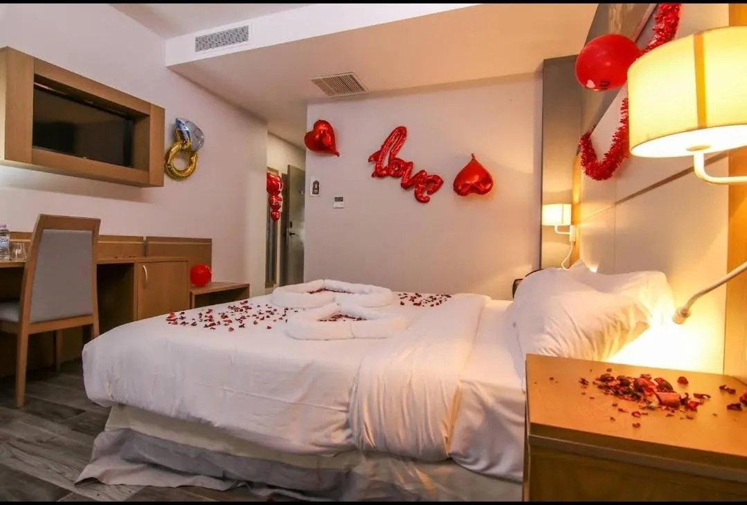 Bed in El Ghanami Hotel