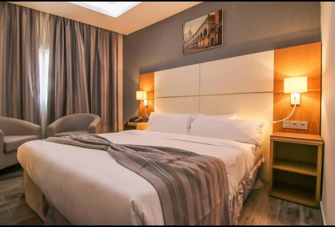 Bed in El Ghanami Hotel