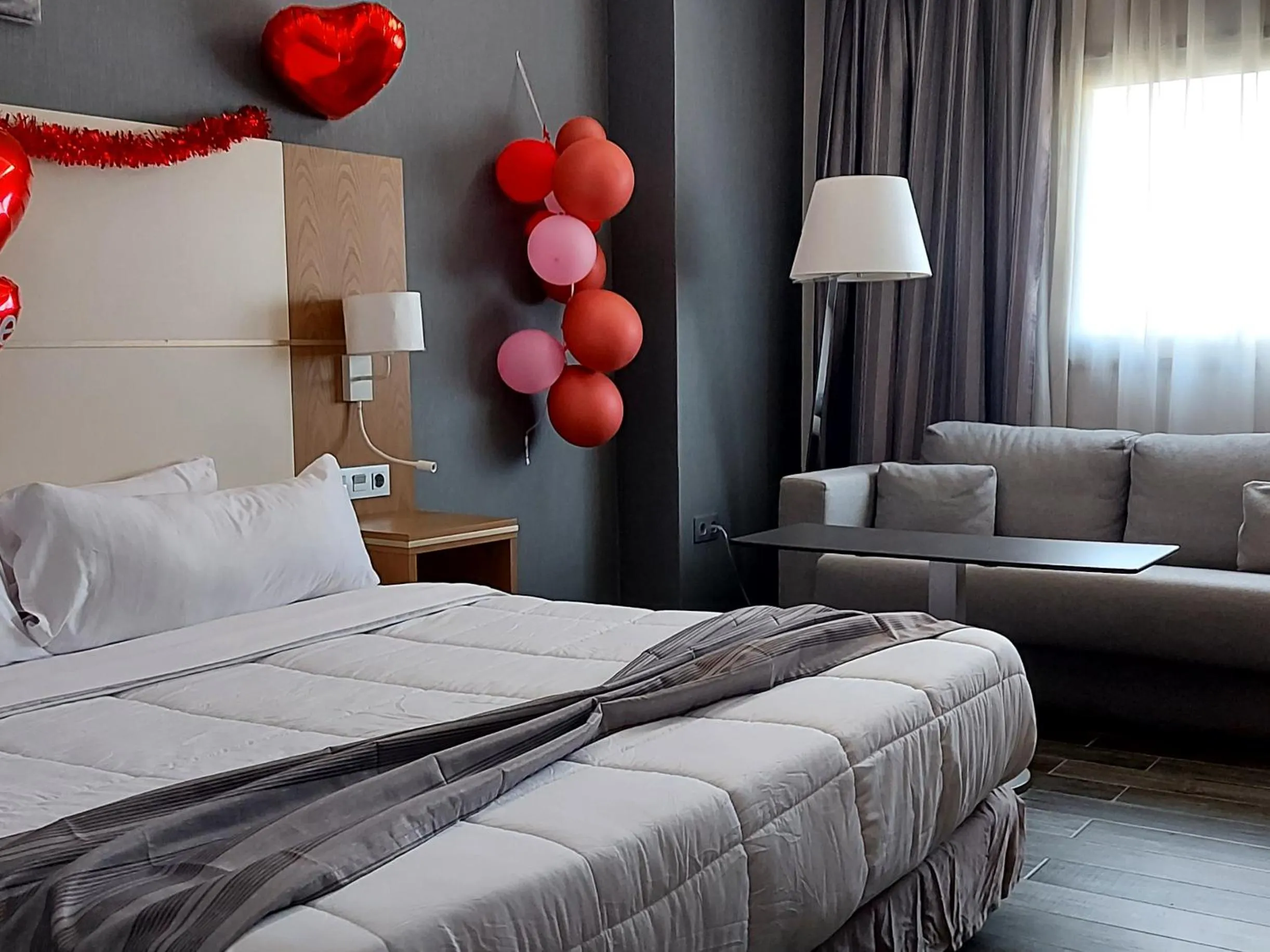 Bed in El Ghanami Hotel