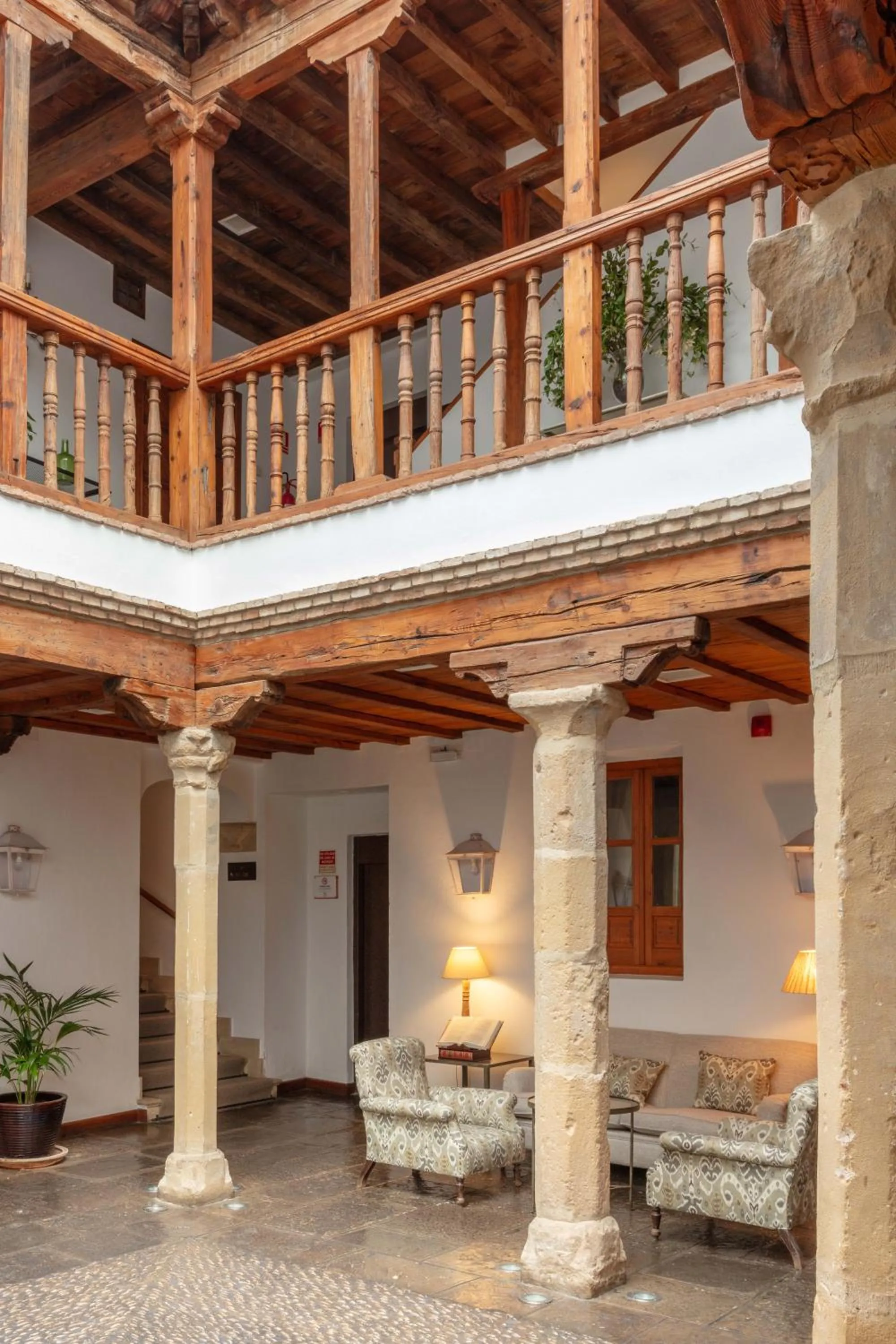 Property building in Hotel Puerta de la Luna