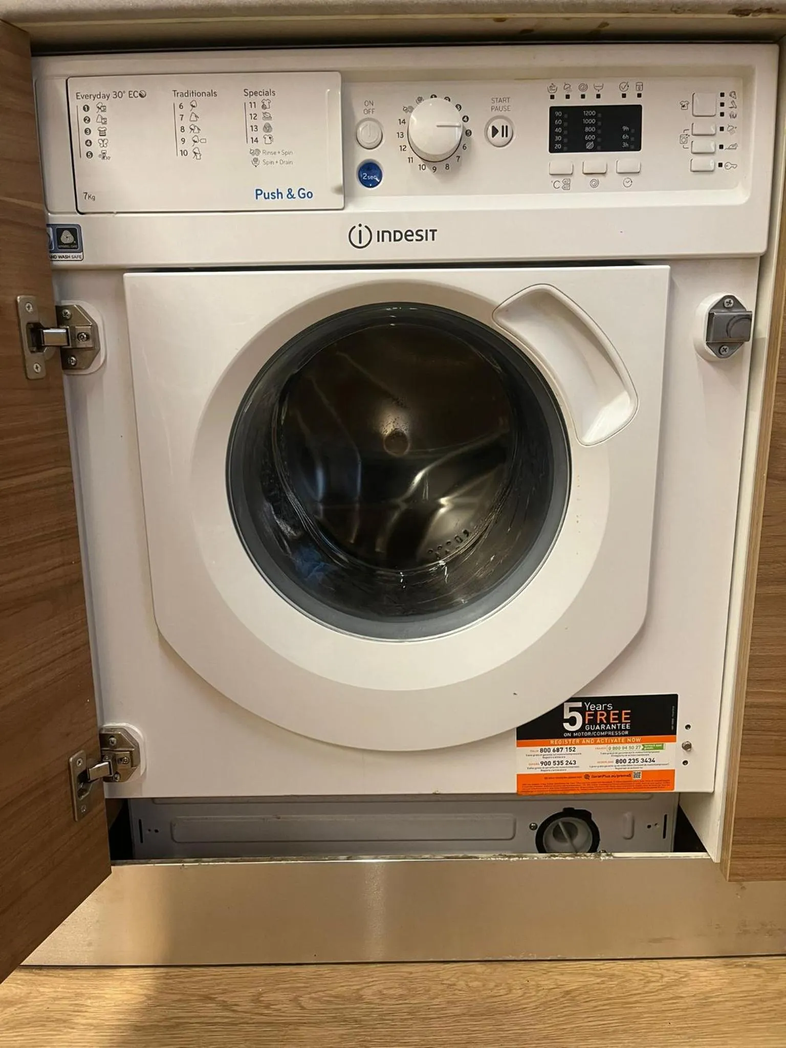 washing machine in Marco's Way