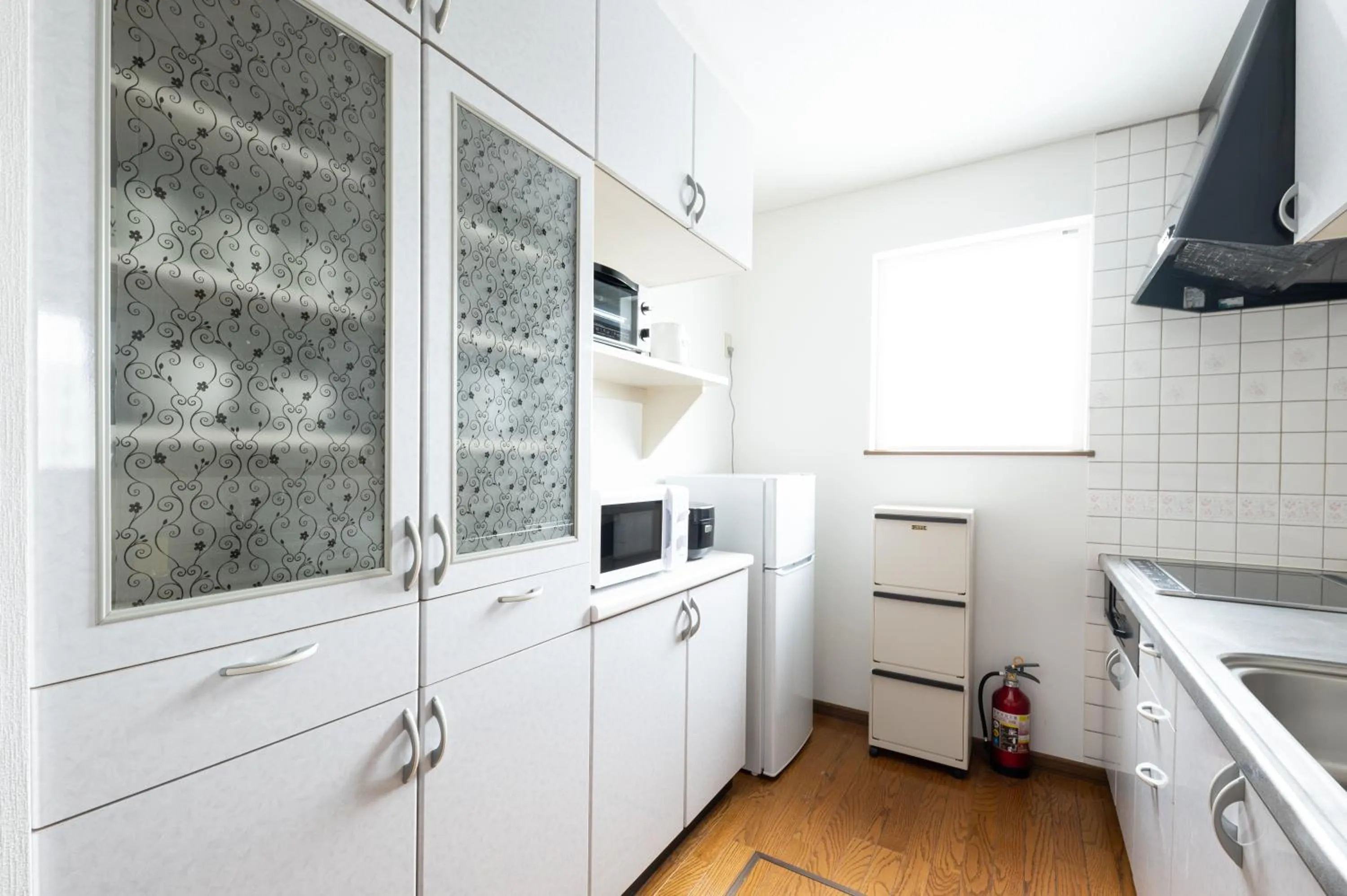 Kitchen or kitchenette in HONGO 11 HOTEL