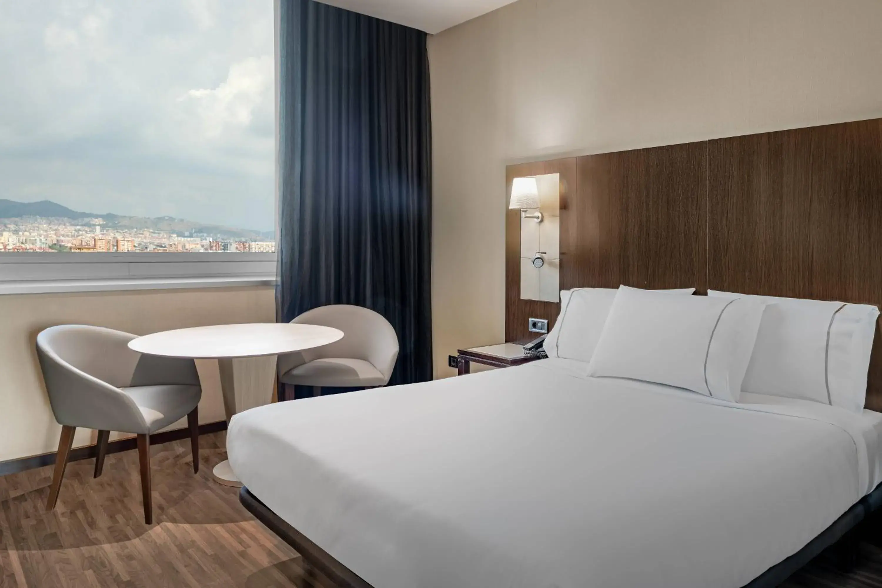Queen Bed Room with City View in Leonardo Royal Hotel Barcelona Forum Queen Bed Room with City View in Leonardo Royal Hotel Barcelona Forum