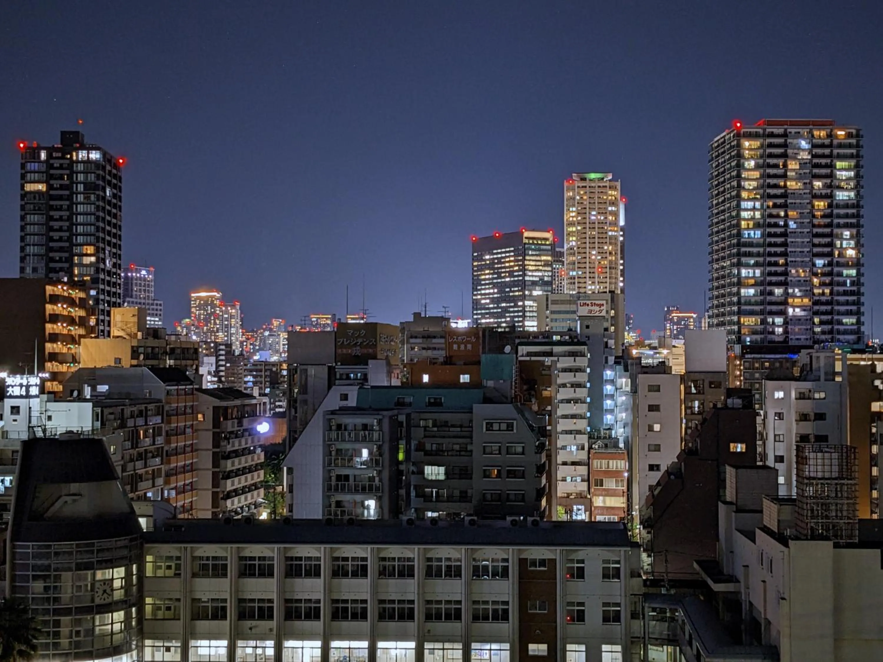 View (from property/room) in ESLEAD HOTEL Namba Ebisu West