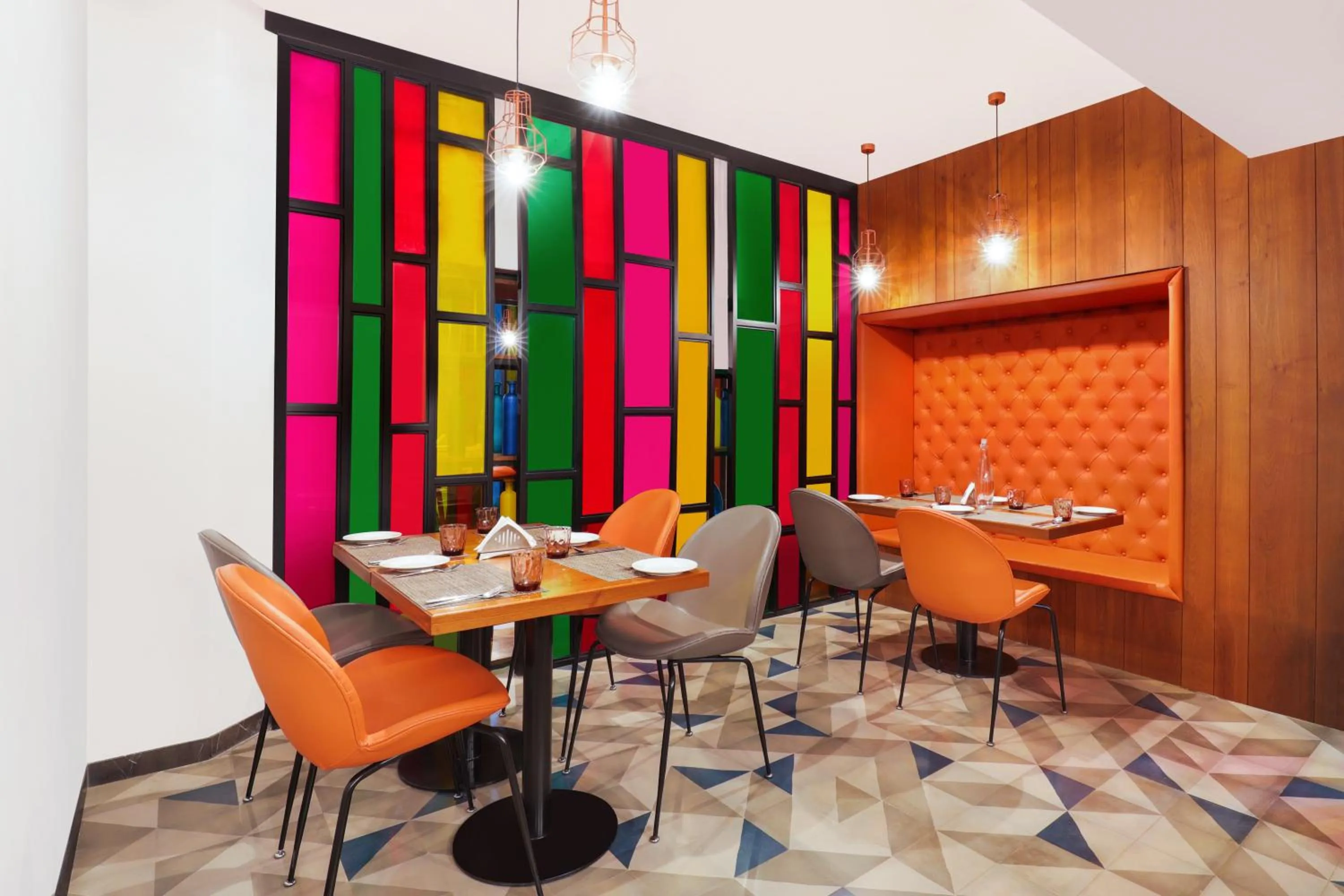 Seating area in Lemon Tree Hotel, Kalina BKC, Mumbai