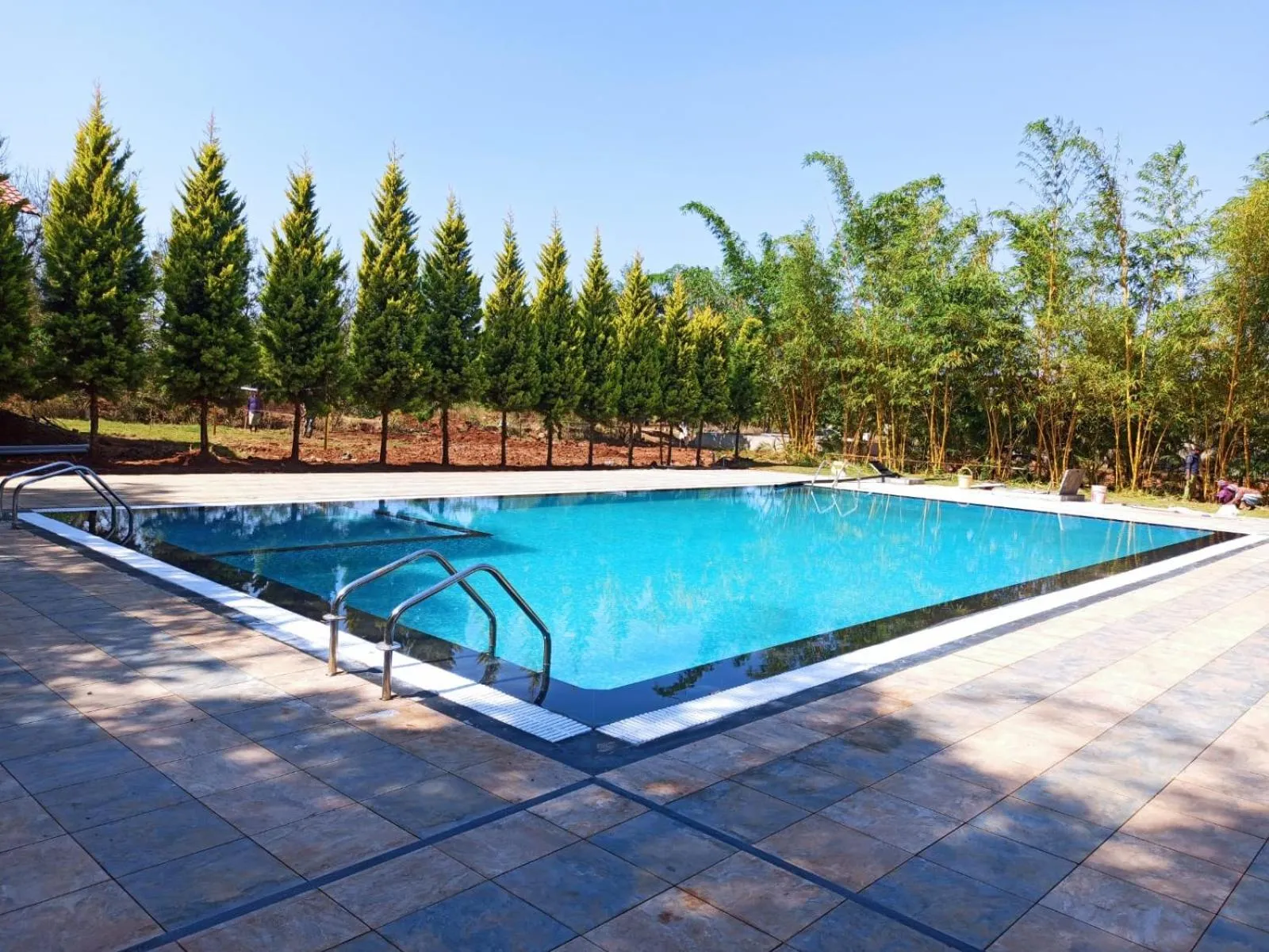 Swimming pool in Sterling Banashree Badami