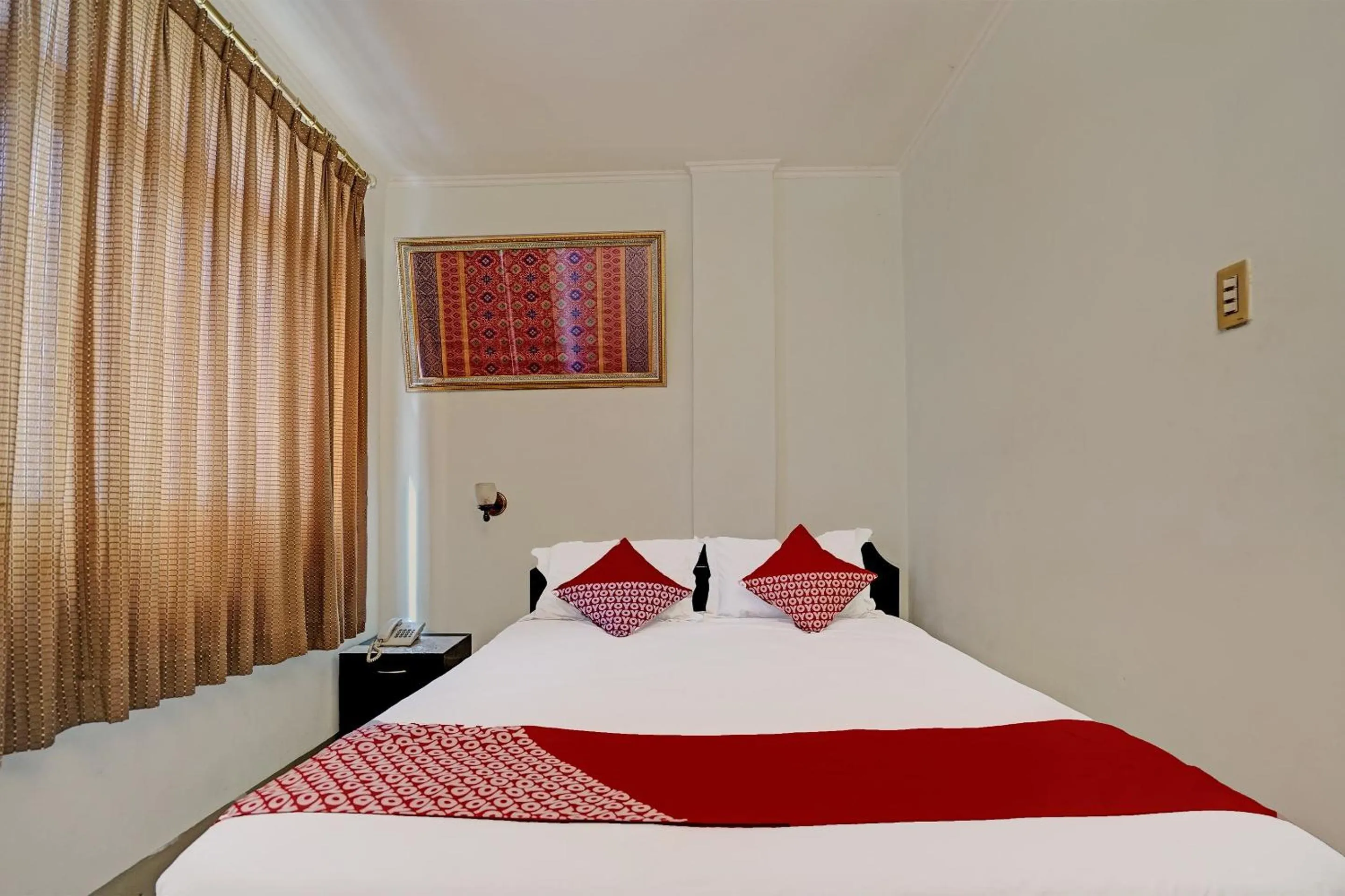Bedroom, Bed in Hotel O Wisma Bari