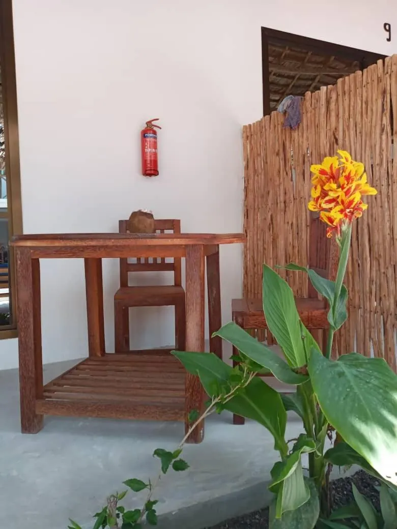 Patio in Amani Hotel Paje