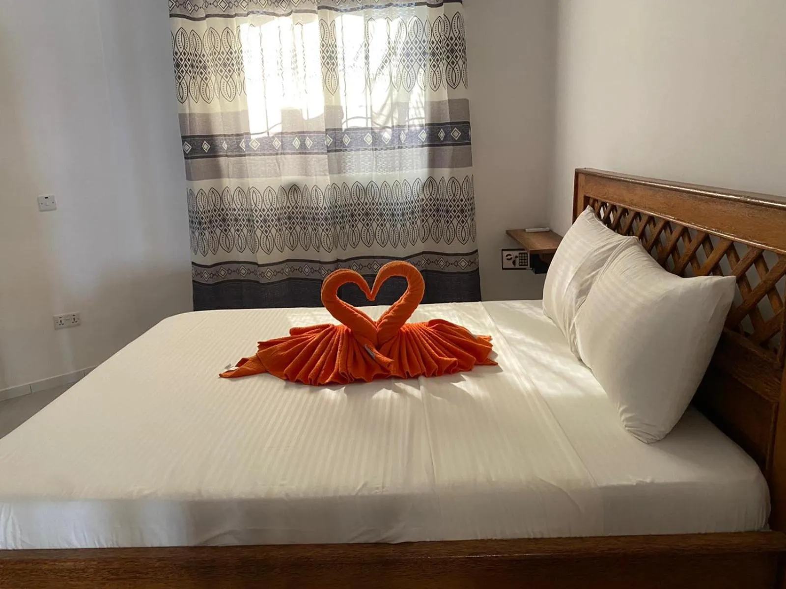 Bed in Amani Hotel Paje