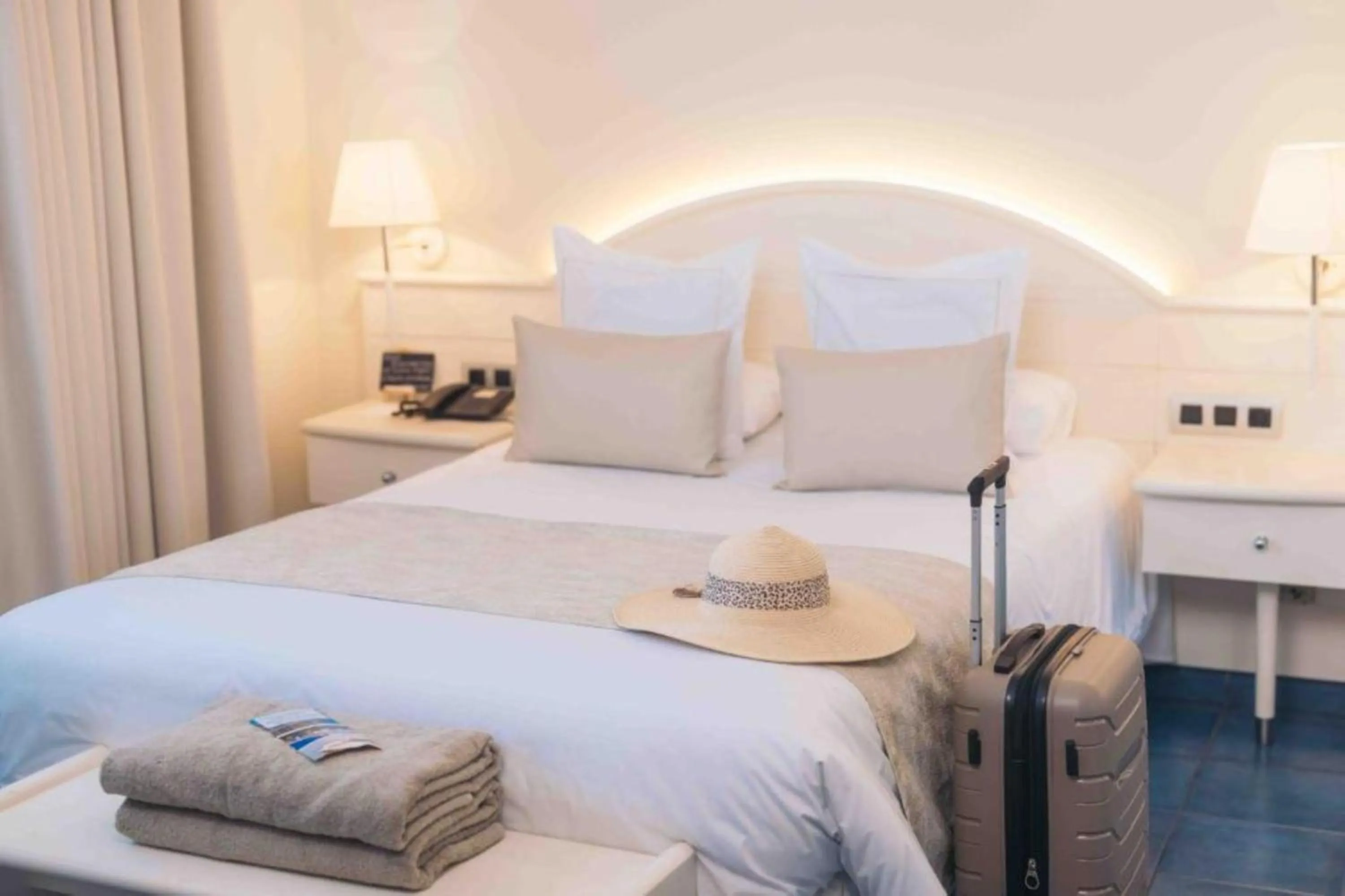 Bed in Hotel Port Salins by Pierre & Vacances