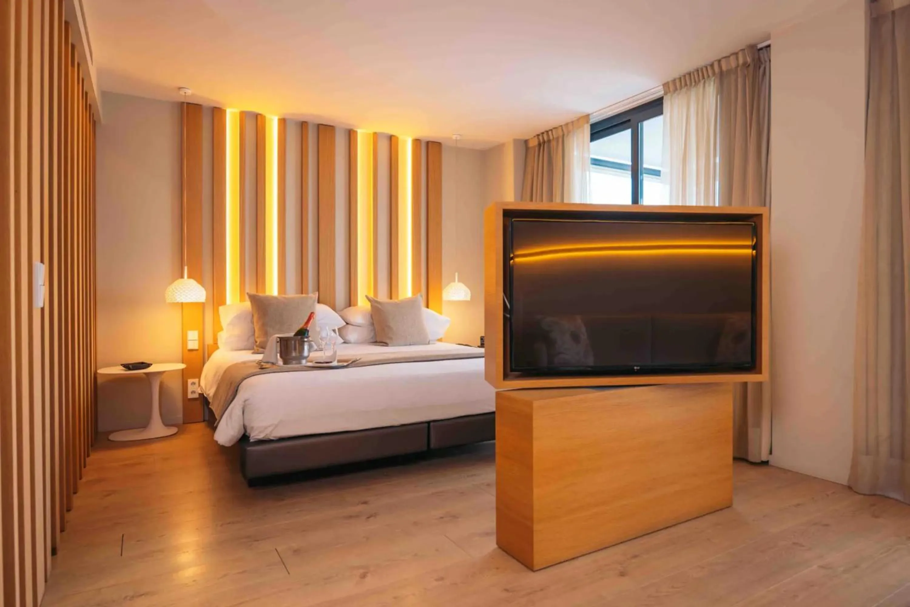 Bed in Hotel Port Salins by Pierre & Vacances