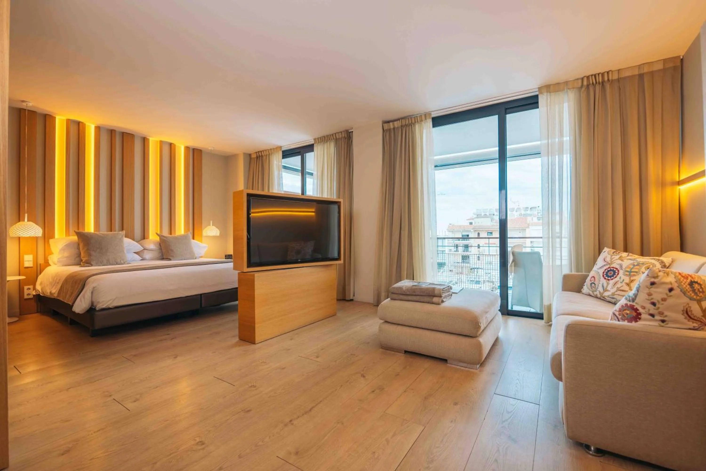 Bed in Hotel Port Salins by Pierre & Vacances