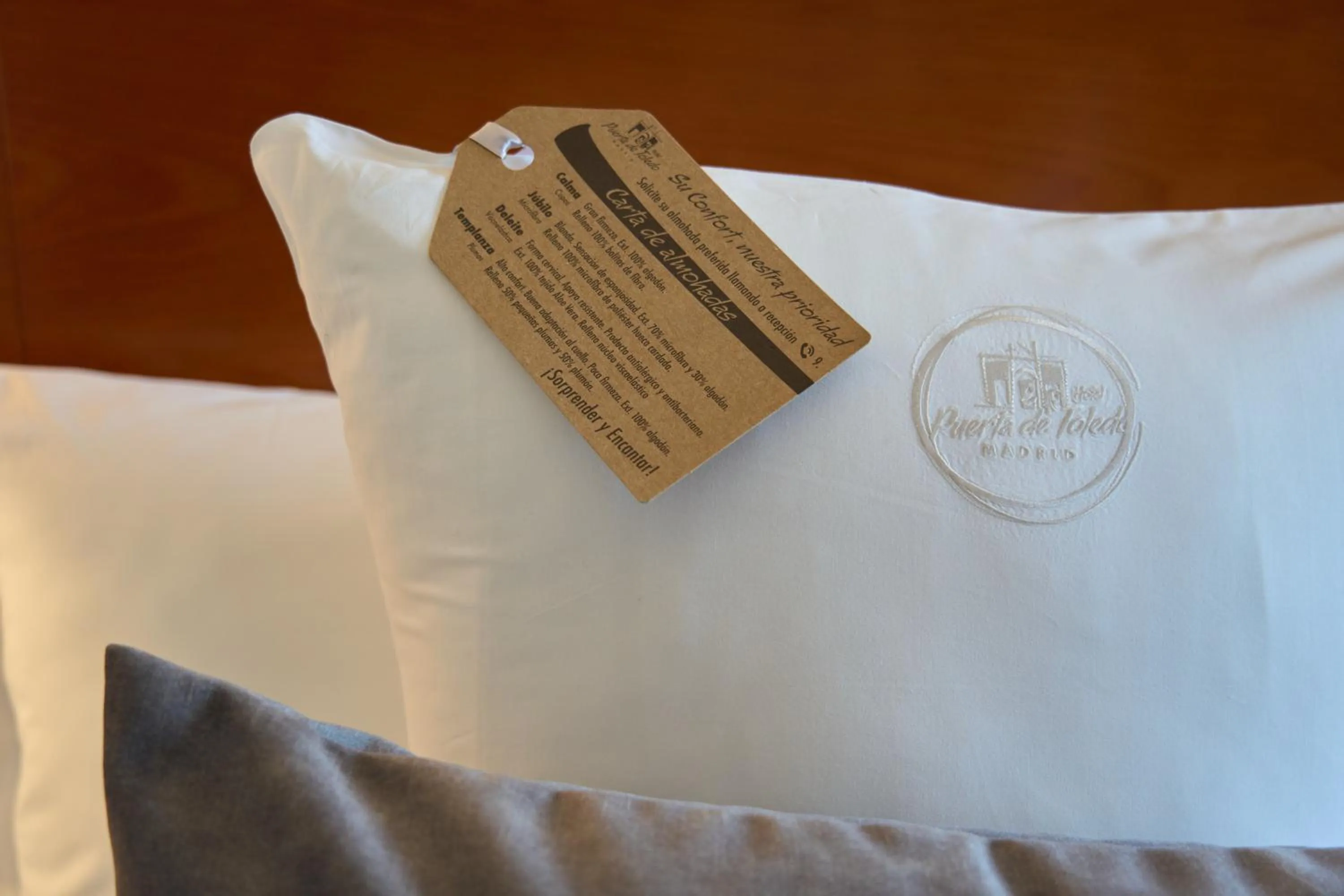 Decorative detail, Bed in Hotel Puerta de Toledo