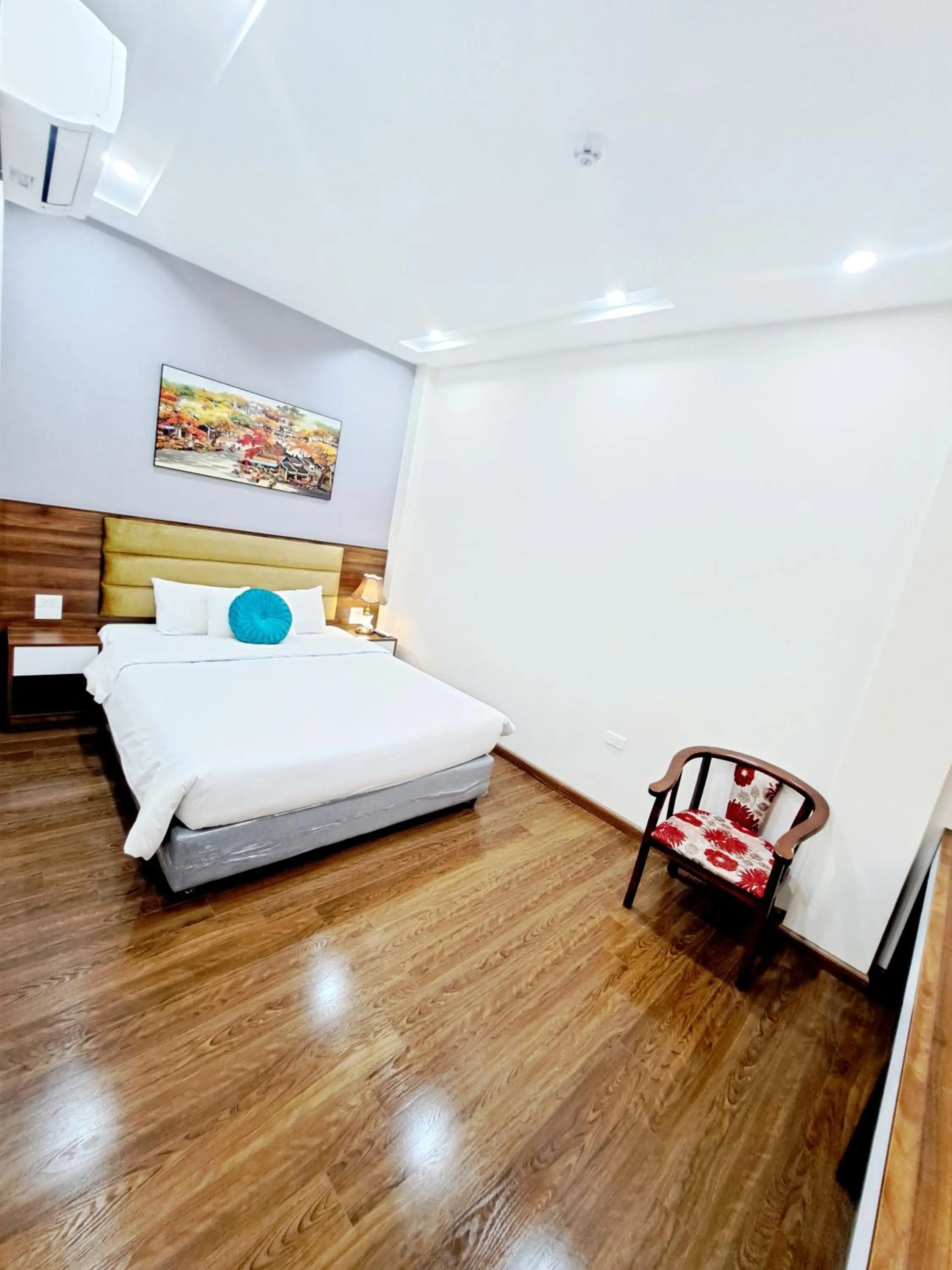 Bed in Hanvet Boutique Hotel