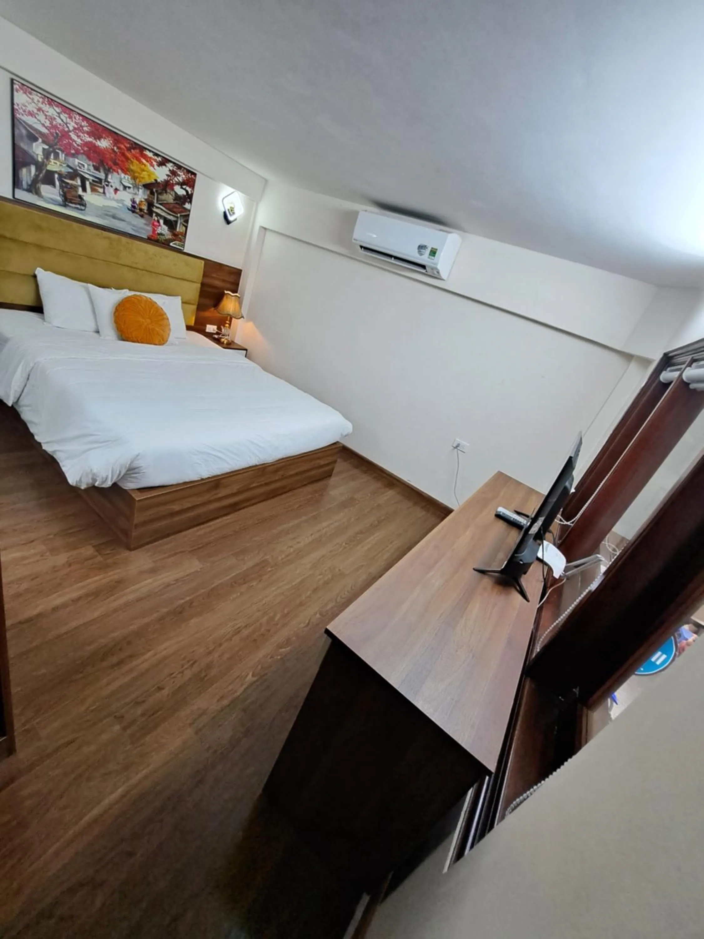 Bed in Hanvet Boutique Hotel