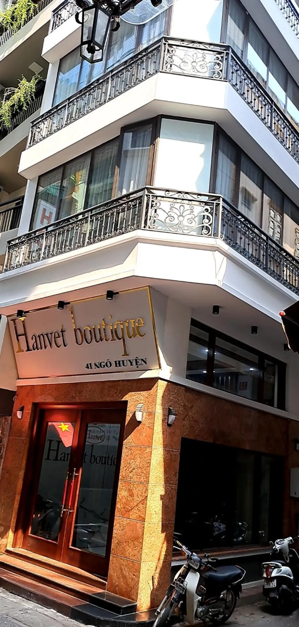 Property building in Hanvet Boutique Hotel