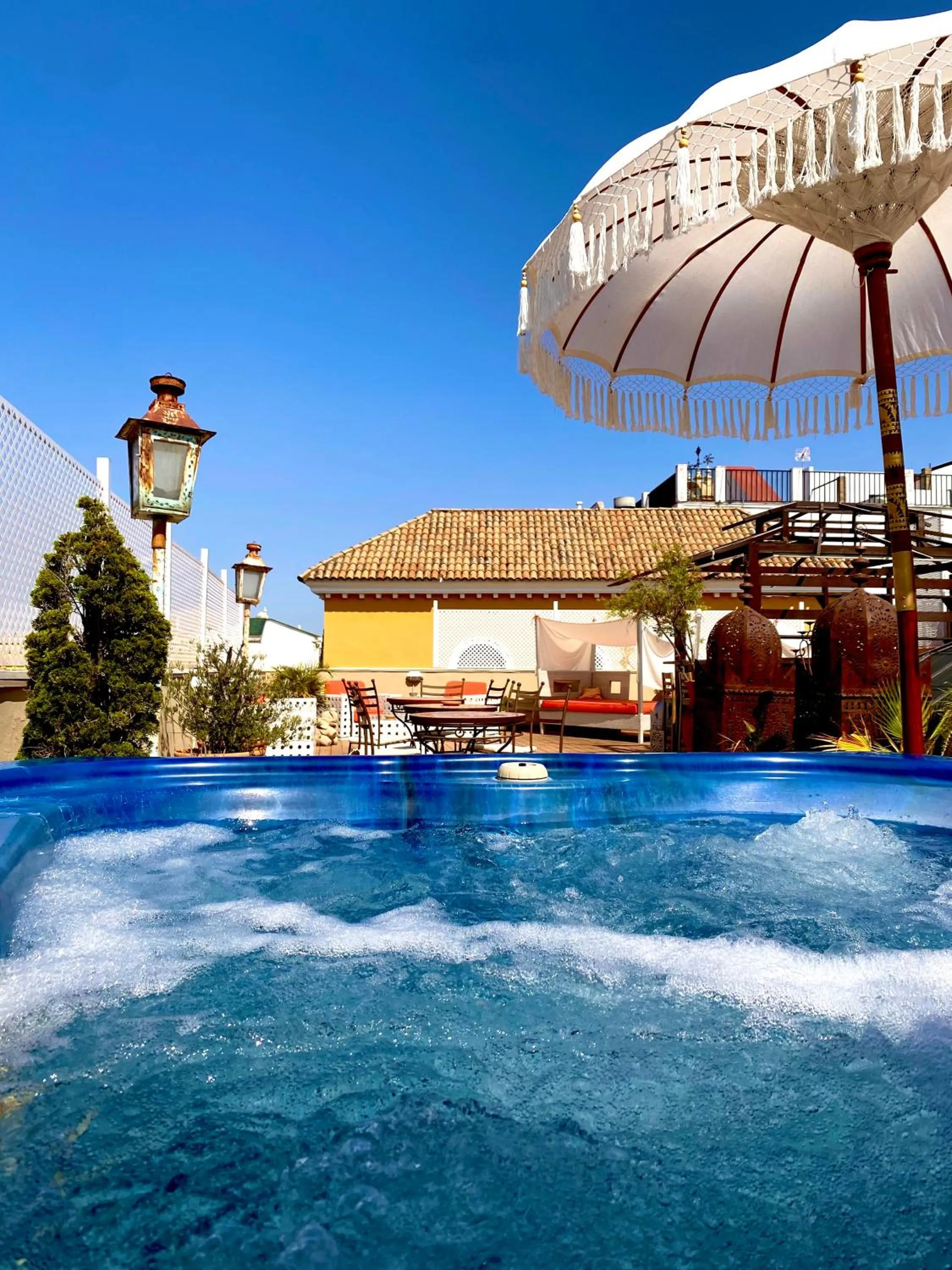 Swimming pool in Alcoba del Rey de Sevilla
