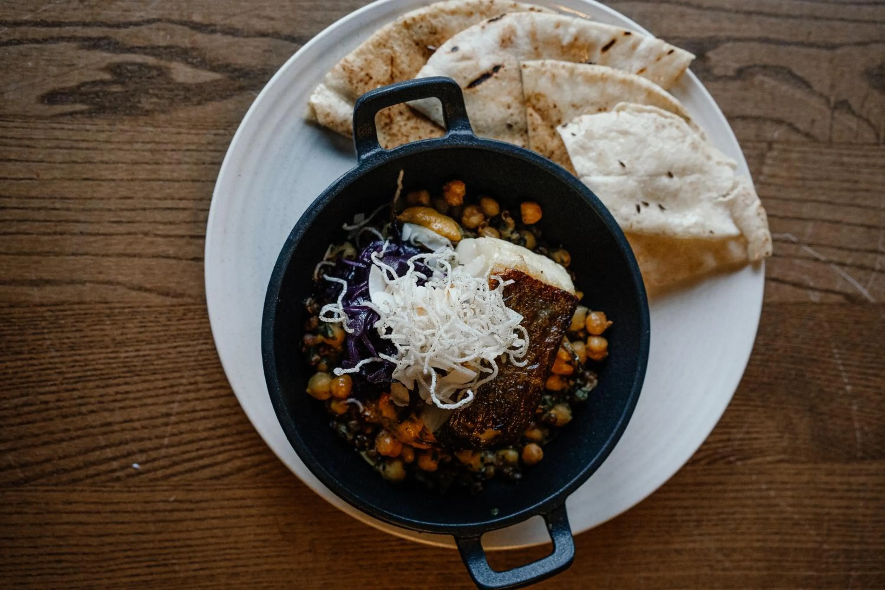 Food close-up in Grantham Arms