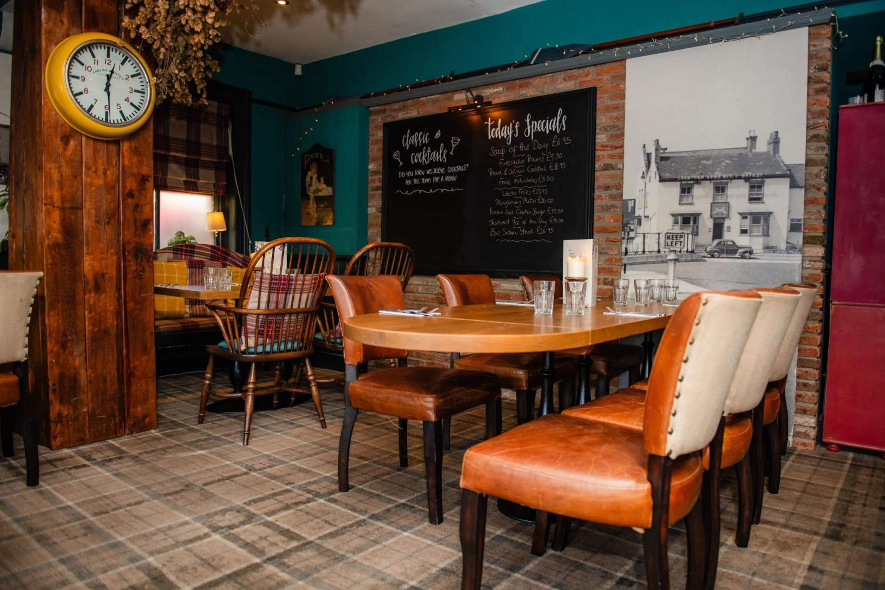 Restaurant/places to eat in Grantham Arms