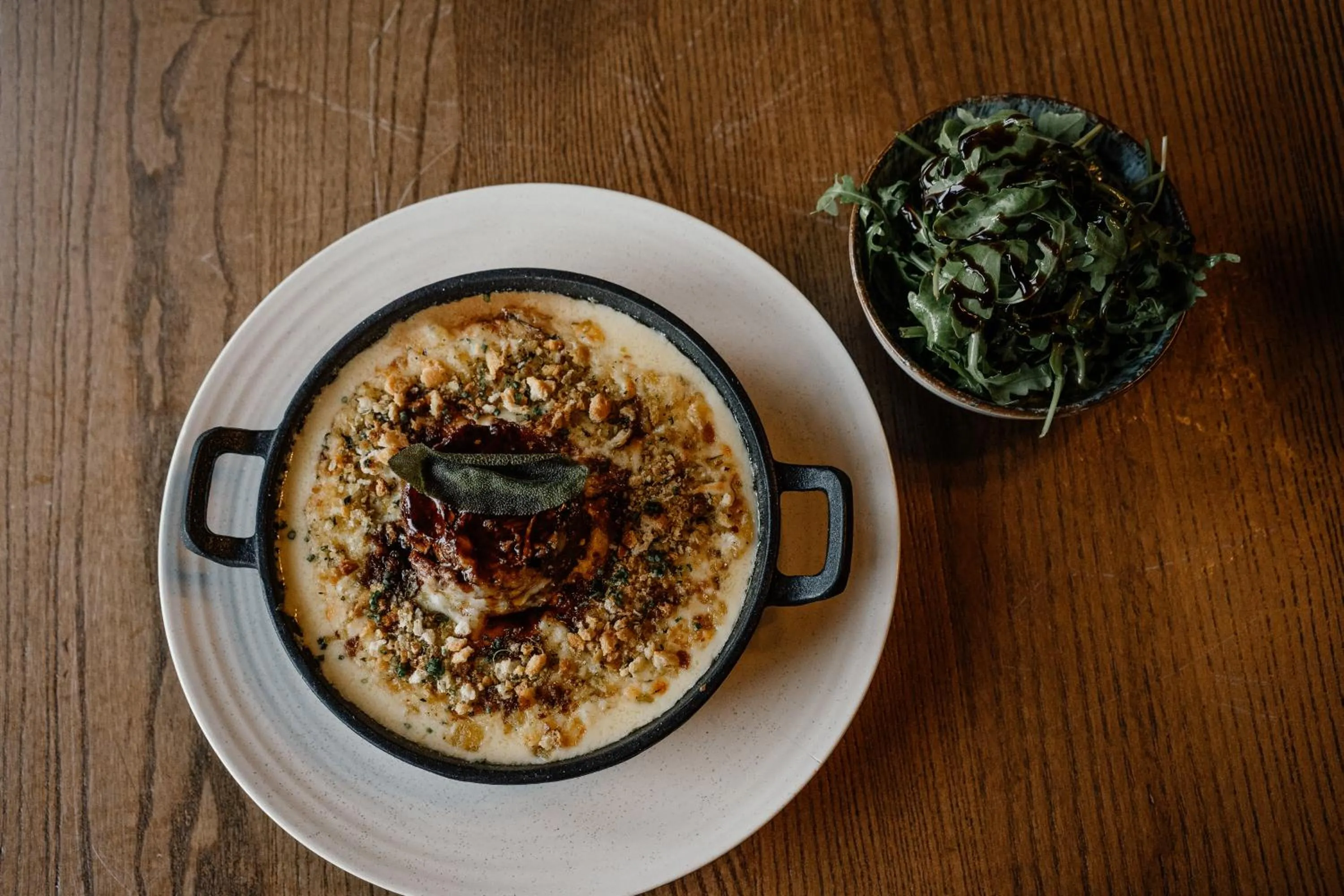 Food close-up in Grantham Arms