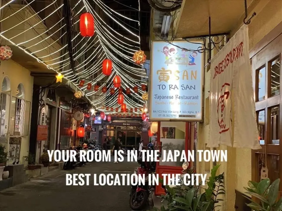 group of guests in WE HOME Japan Town