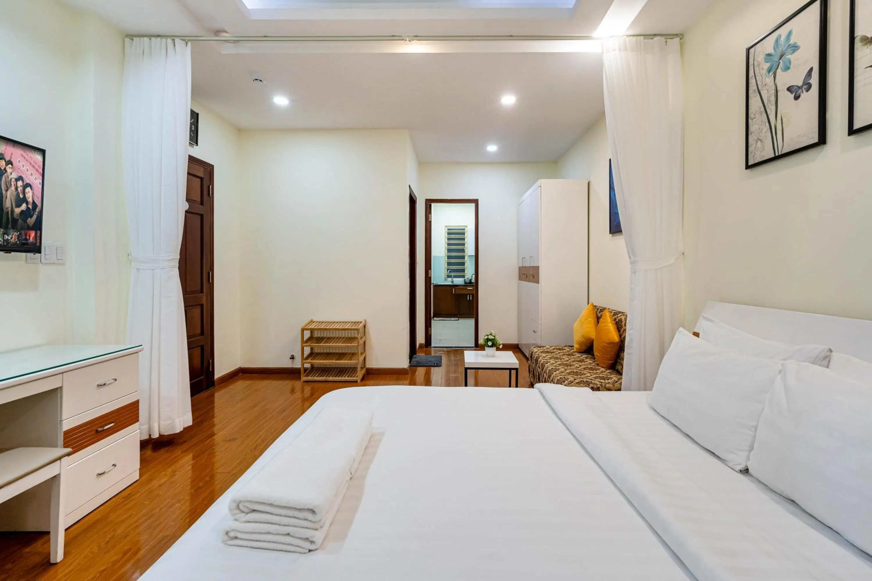 Bed in WE HOME Japan Town