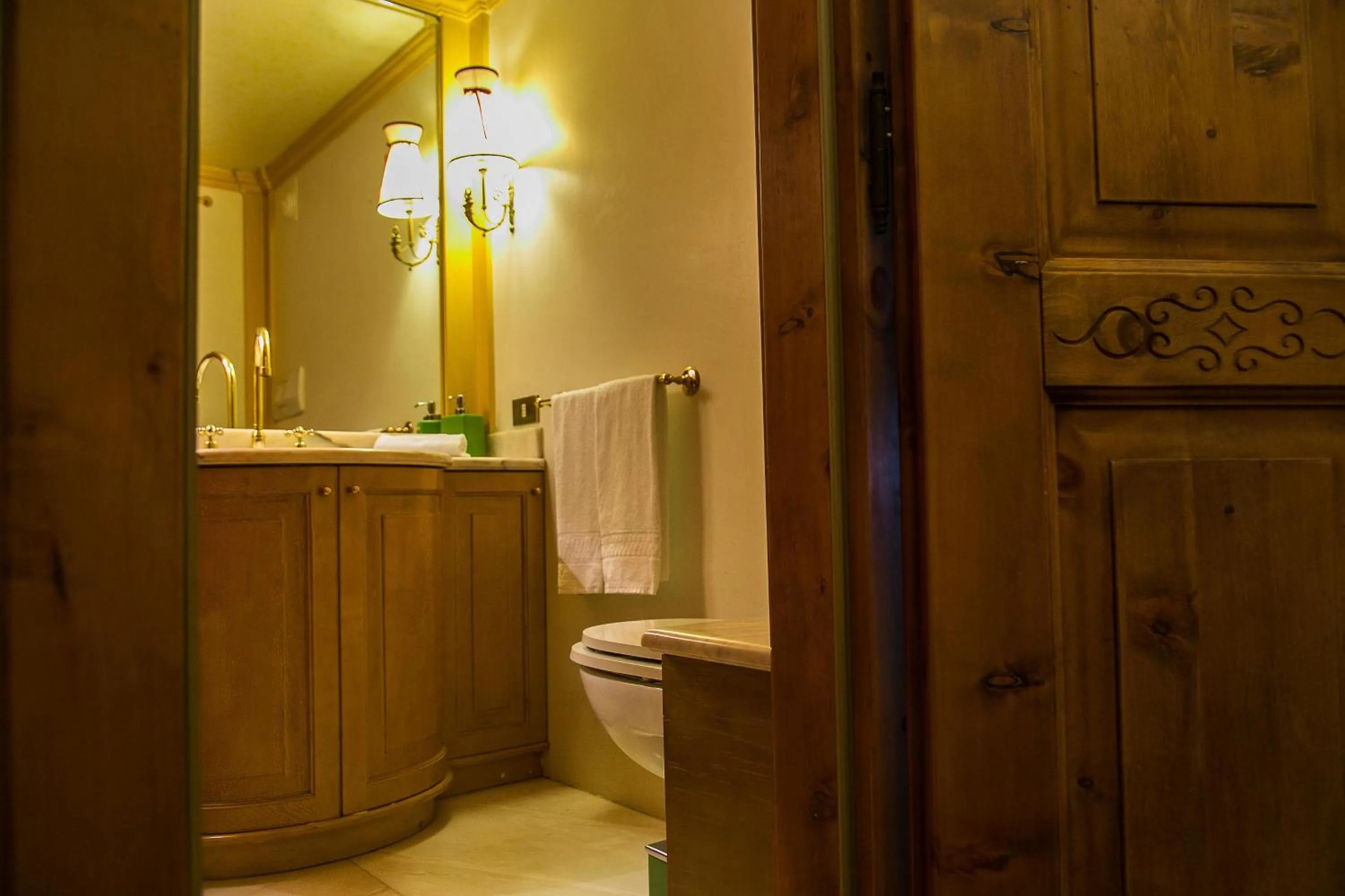 Bathroom in Hotel Posta R.T.A.