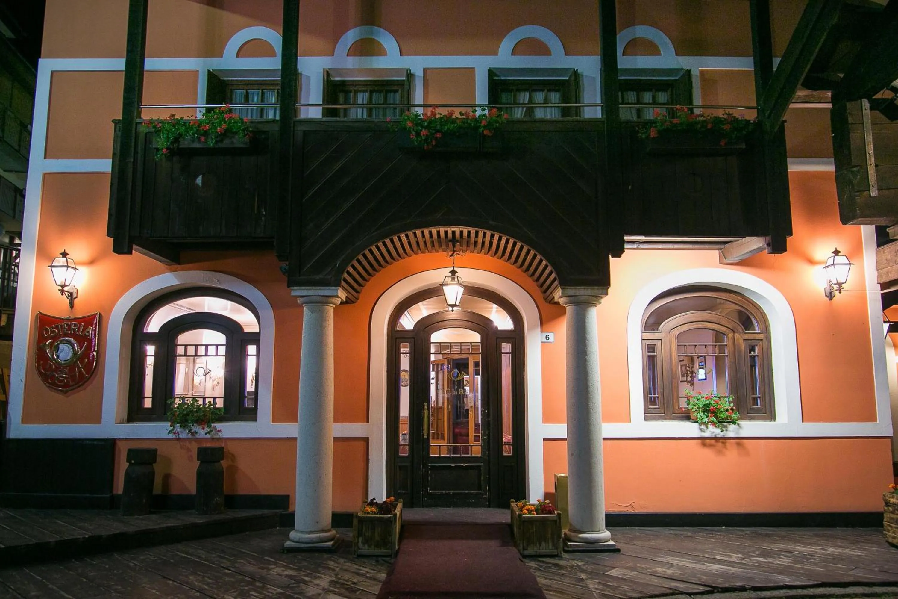Facade/entrance in Hotel Posta R.T.A.
