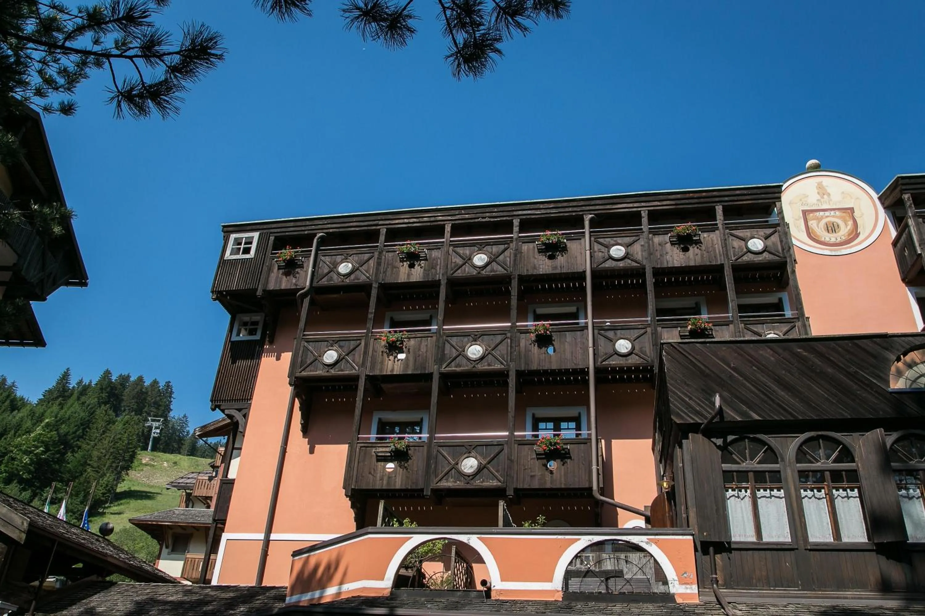 Property building in Hotel Posta R.T.A.