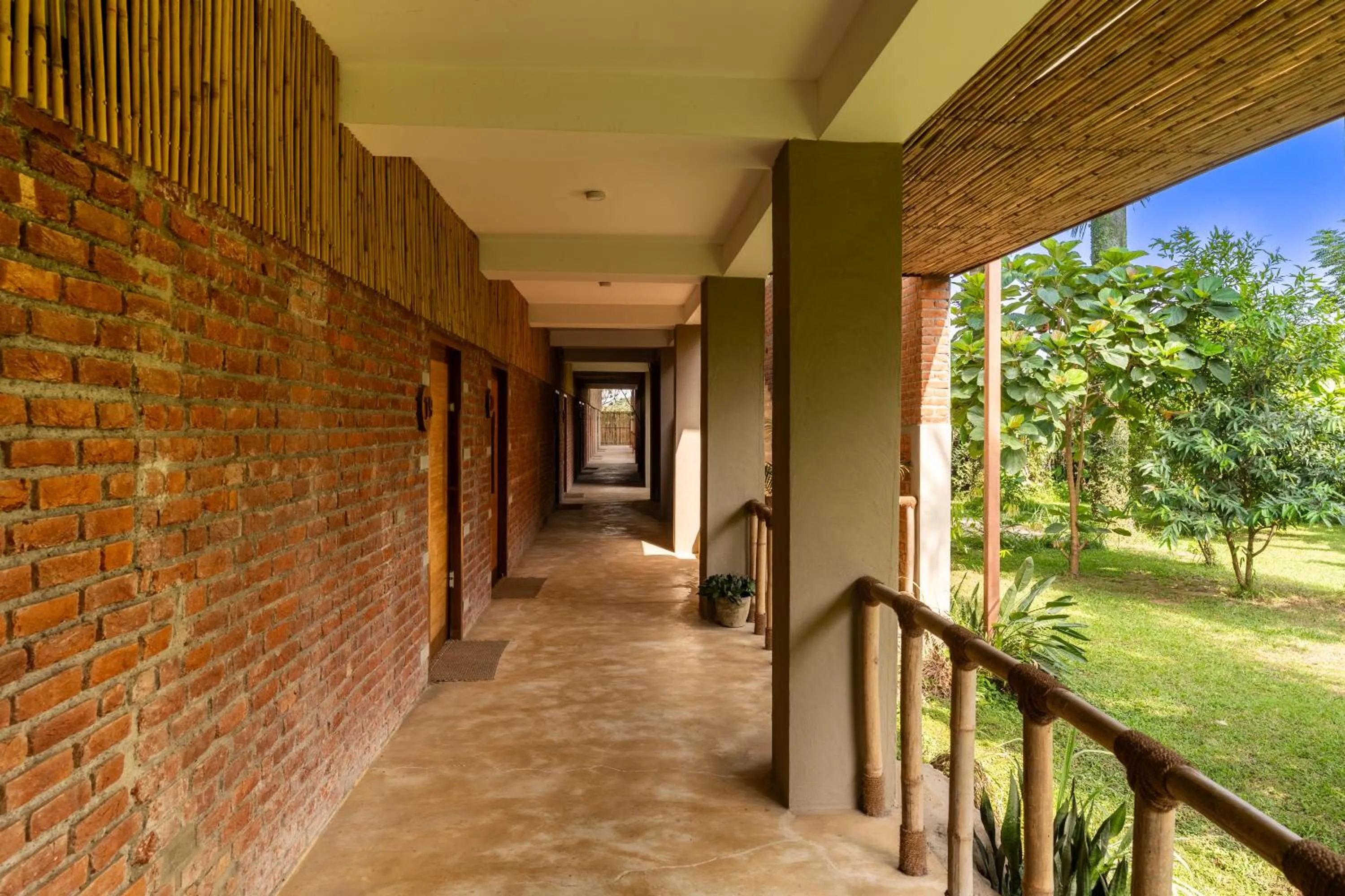 Property building in Sanctuary Chitwan National Park