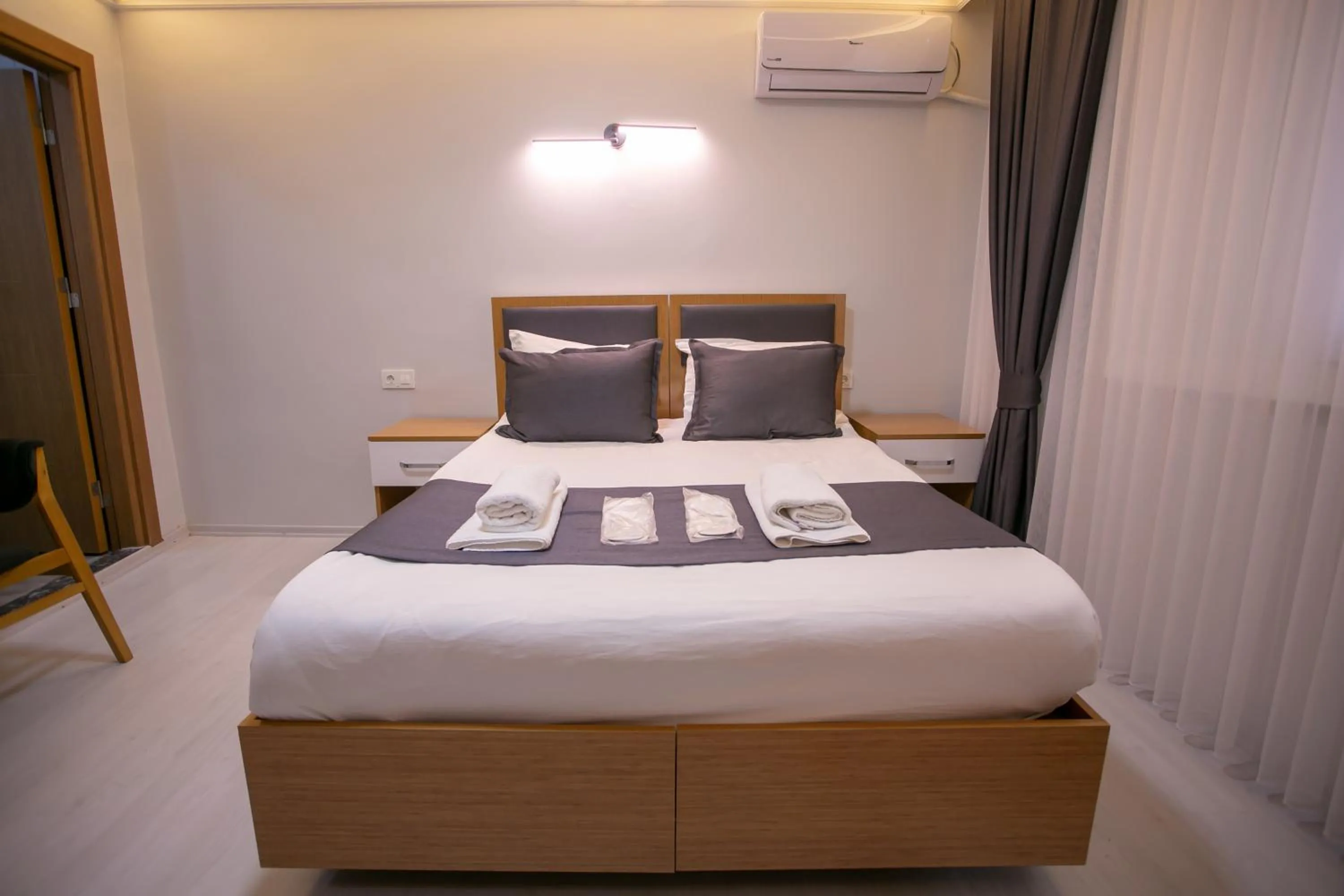 Bed in BLAU GRÜN İSTANBUL OTEL