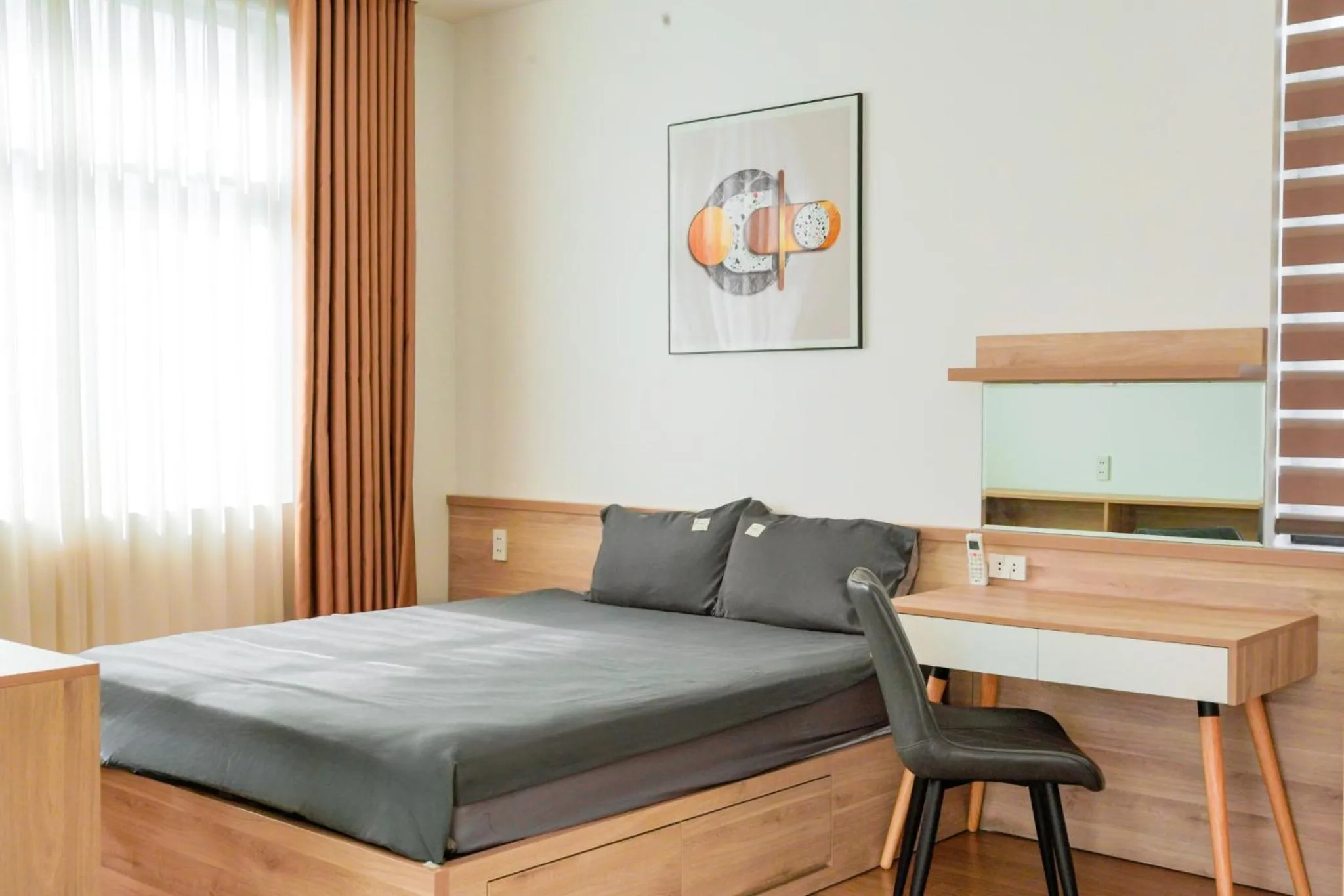 Bed in Merci Vinhomes Marina Hai Phong