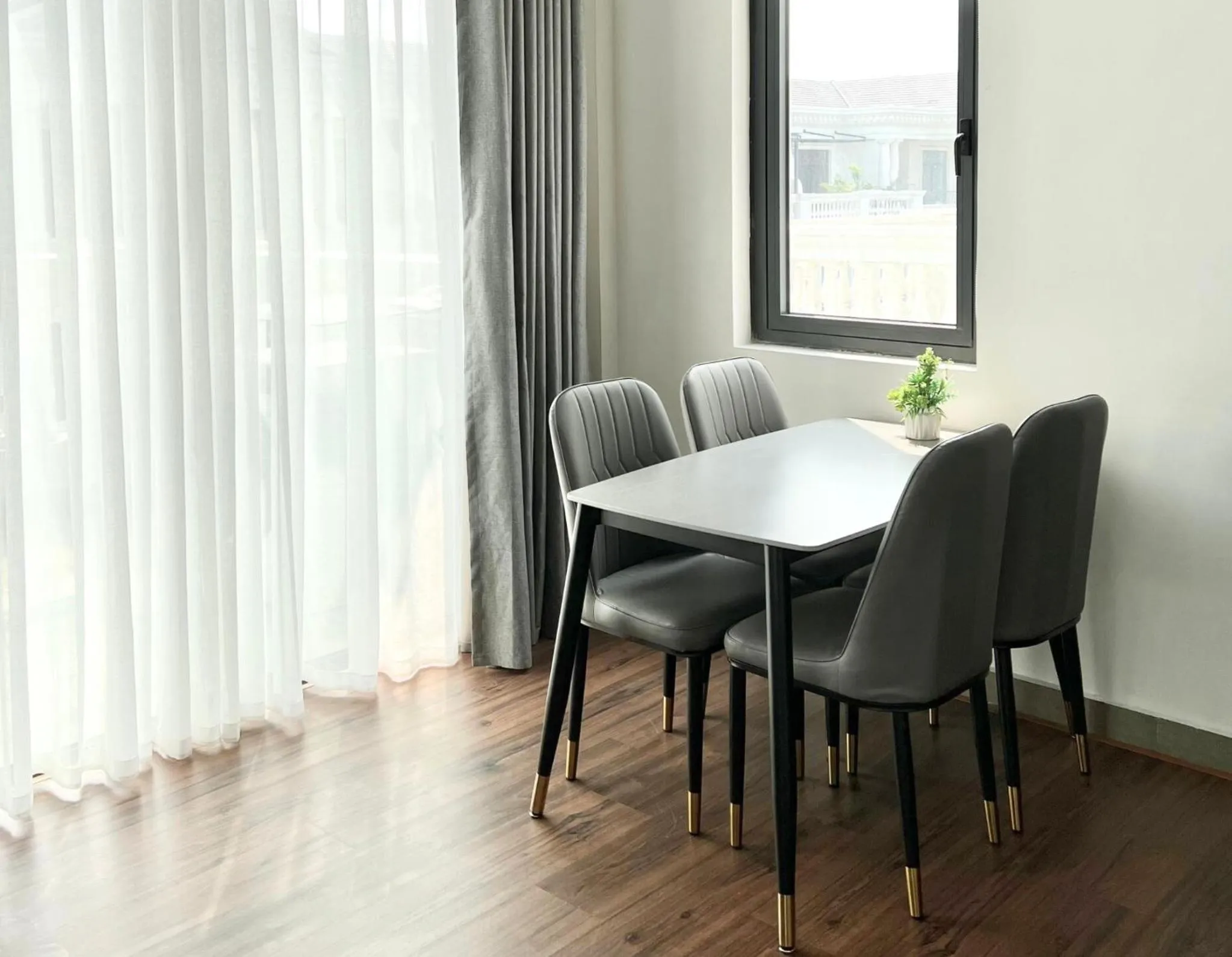 Seating area in Merci Vinhomes Marina Hai Phong