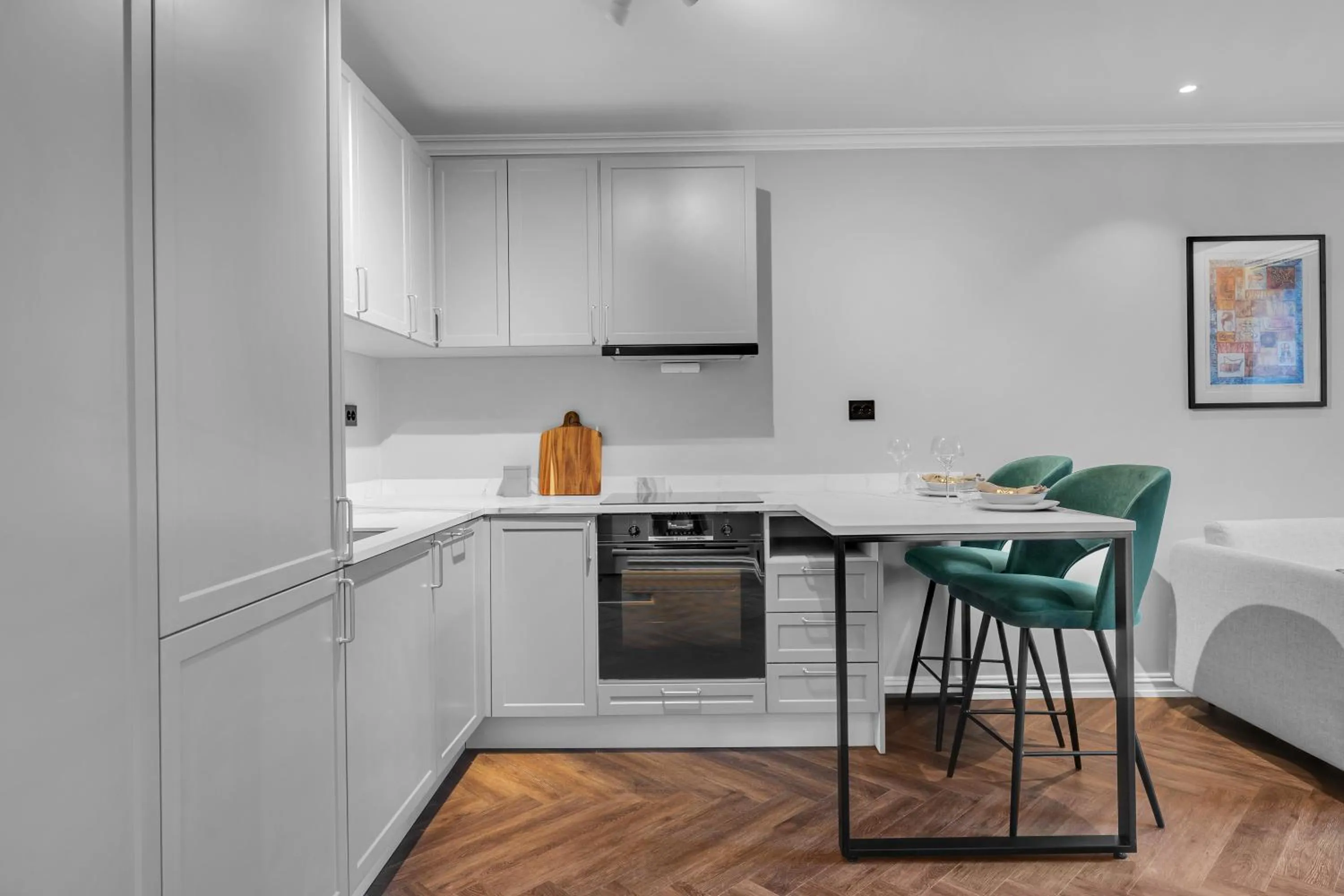 Kitchen or kitchenette in Enter St. Elisabeth Suites