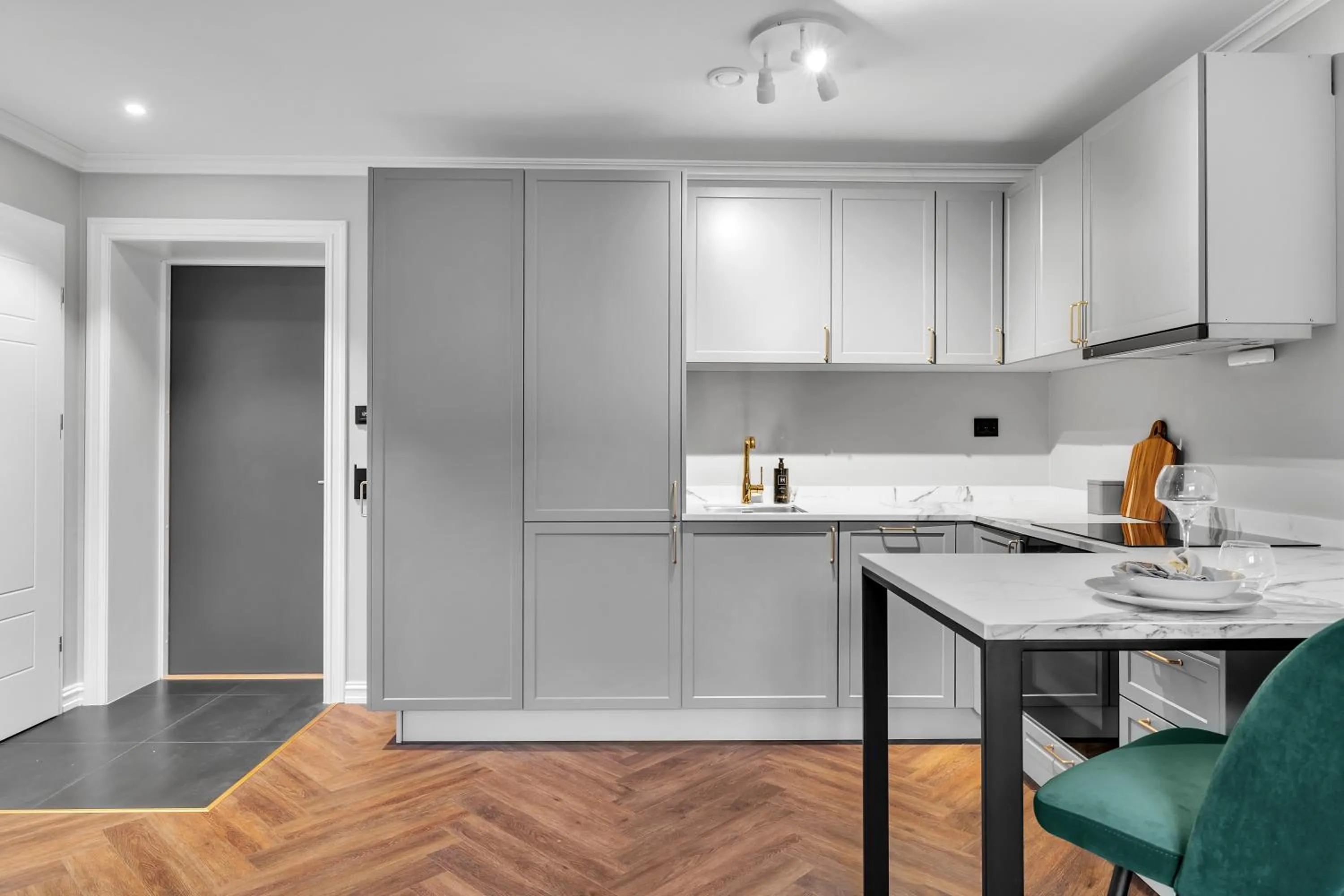 Kitchen or kitchenette in Enter St. Elisabeth Suites