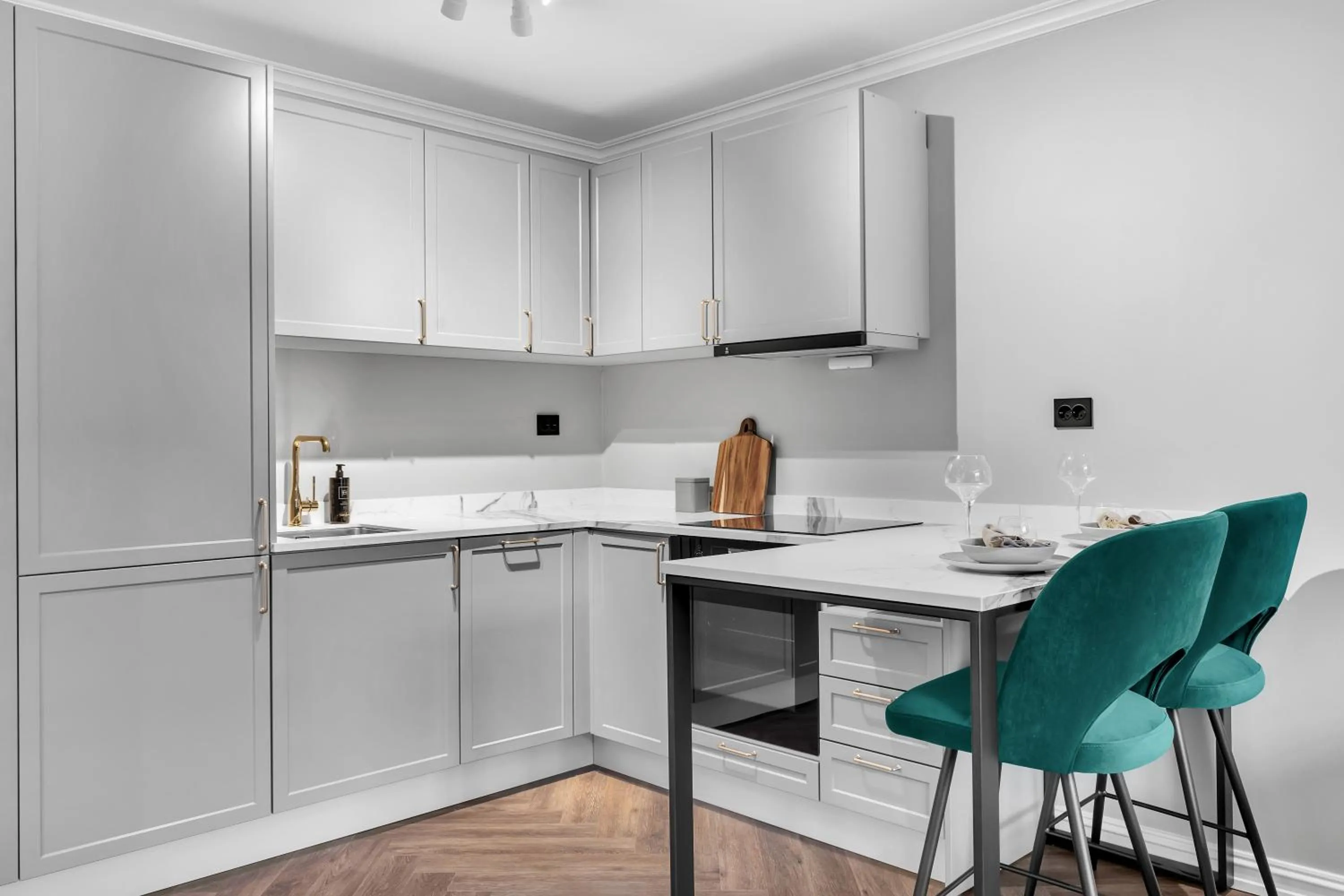 Kitchen or kitchenette in Enter St. Elisabeth Suites