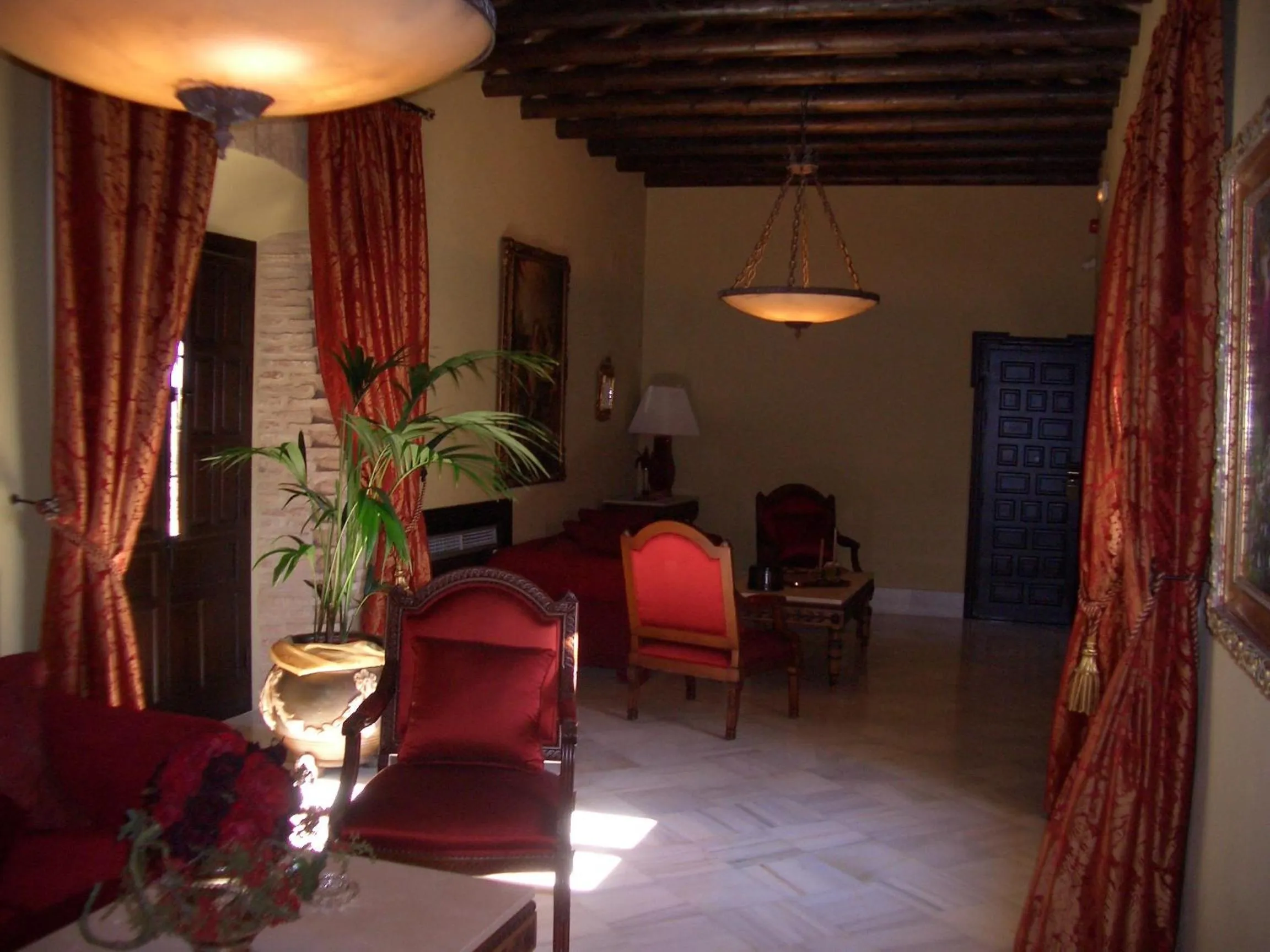 Communal lounge/ TV room in Hacienda Los Jinetes