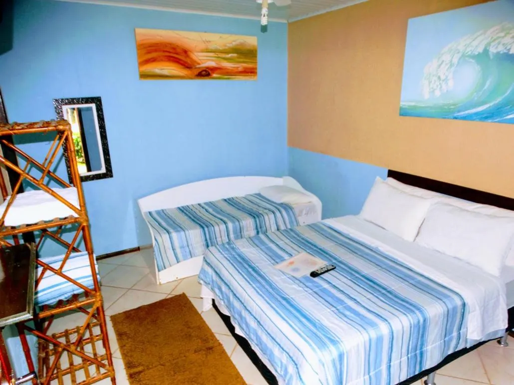 Bed in Pousada Refúgio Do Capitão