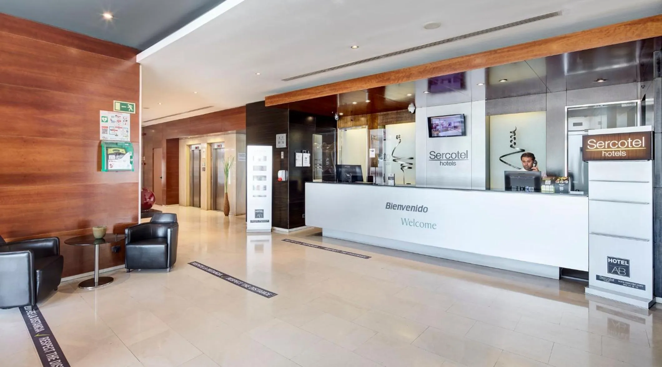 Lobby or reception in Sercotel AB Rivas
