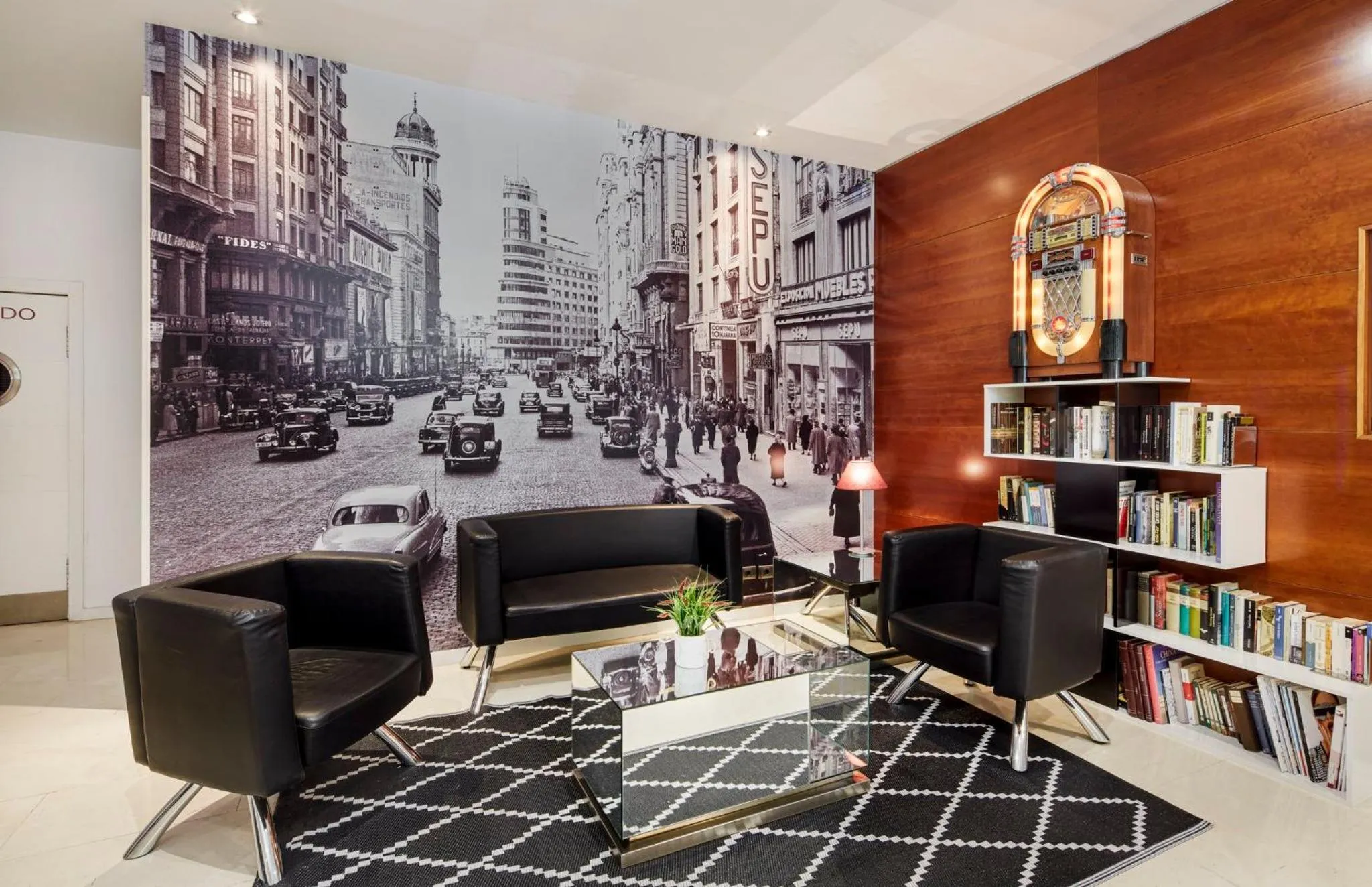 Decorative detail in Sercotel AB Rivas