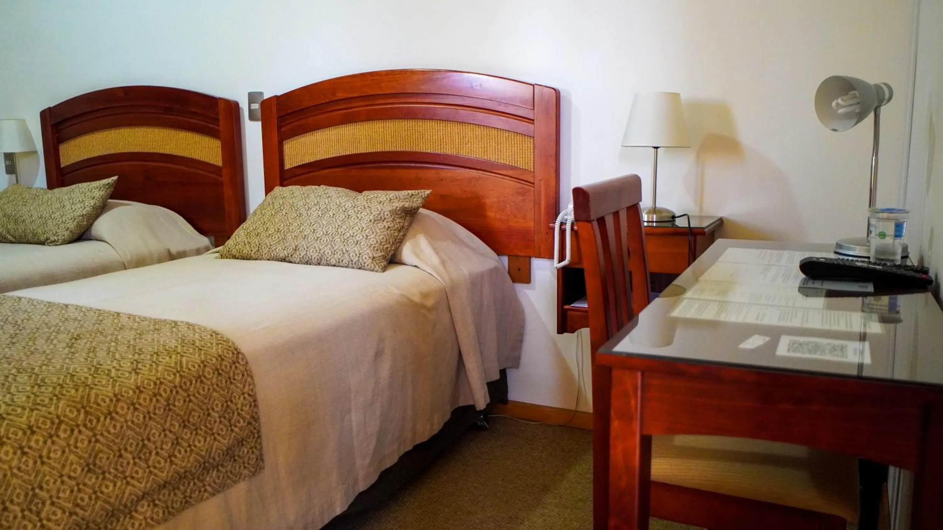 Decorative detail, Bed in Hotel Ontiveros